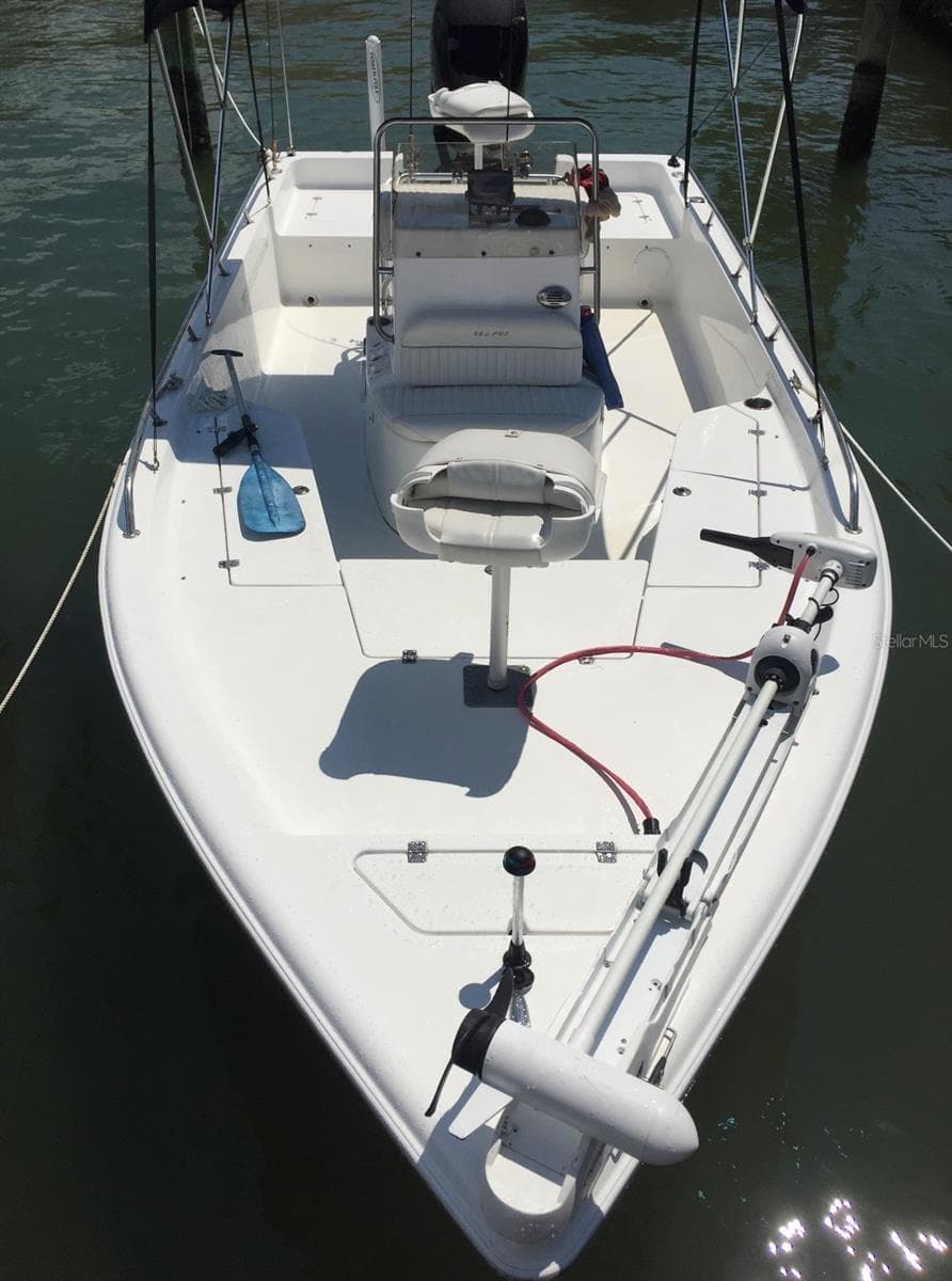 Boat and trailer may be included with an acceptable offer, subject to separately agreed written terms. - 7740 BOCA CIEGA DR #201, ST PETE BEACH