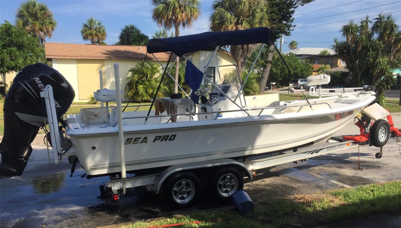 Boat and trailer may be included with an acceptable offer, subject to separately agreed written terms. - 7740 BOCA CIEGA DR #201, ST PETE BEACH