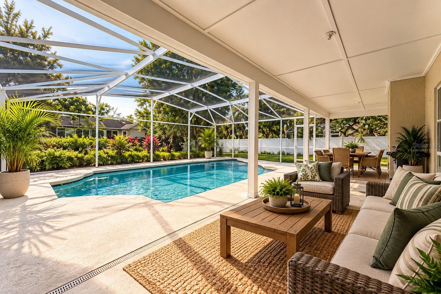 Pool Virtually Staged - 349 BENTLEY ST, OVIEDO