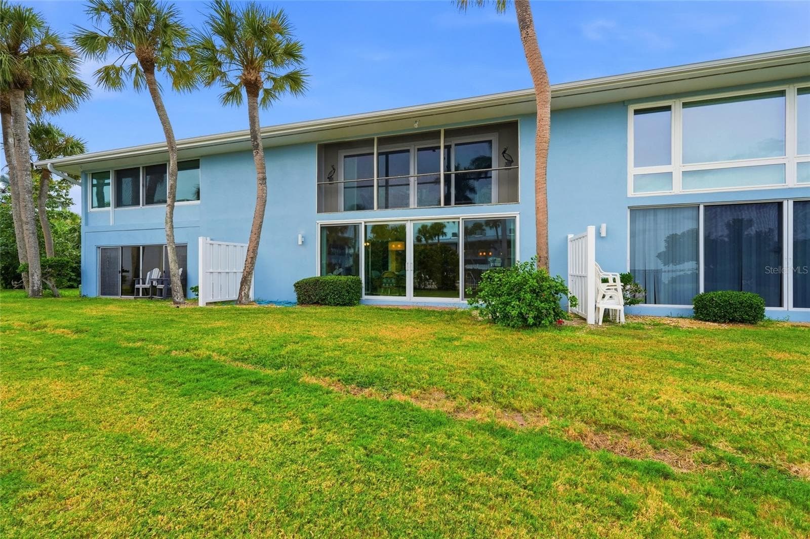 Back patio - 600 MANATEE AVE #144, HOLMES BEACH