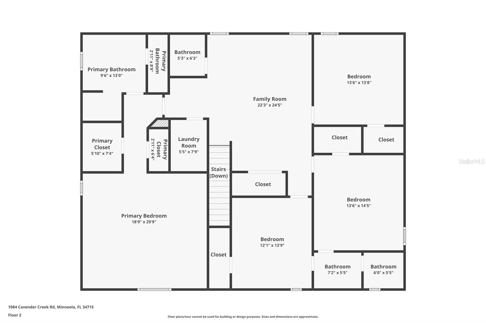 Floor Plan - 2nd Floor - 1084 CAVENDER CREEK RD, MINNEOLA