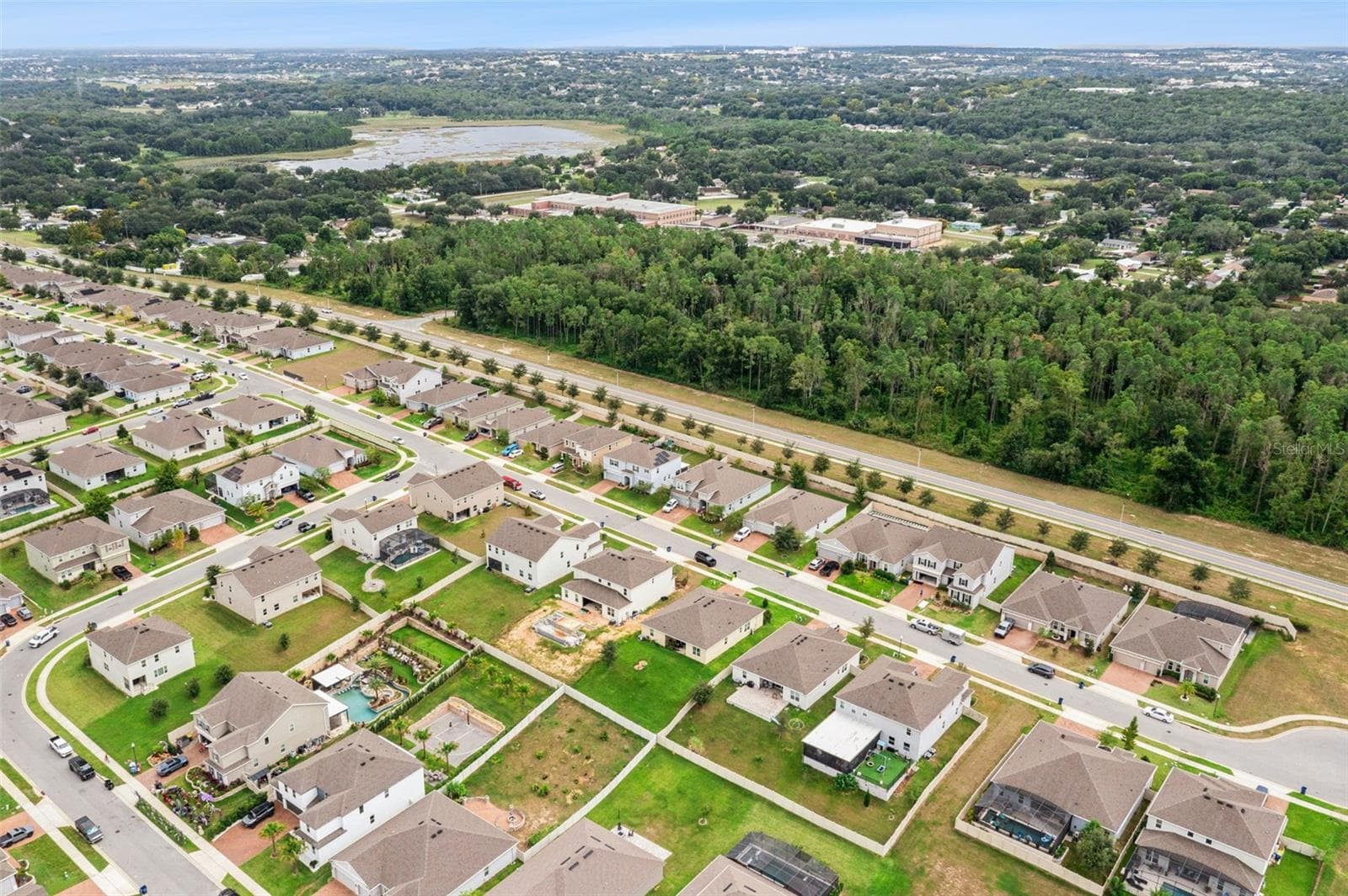 Aerial View - 1084 CAVENDER CREEK RD, MINNEOLA