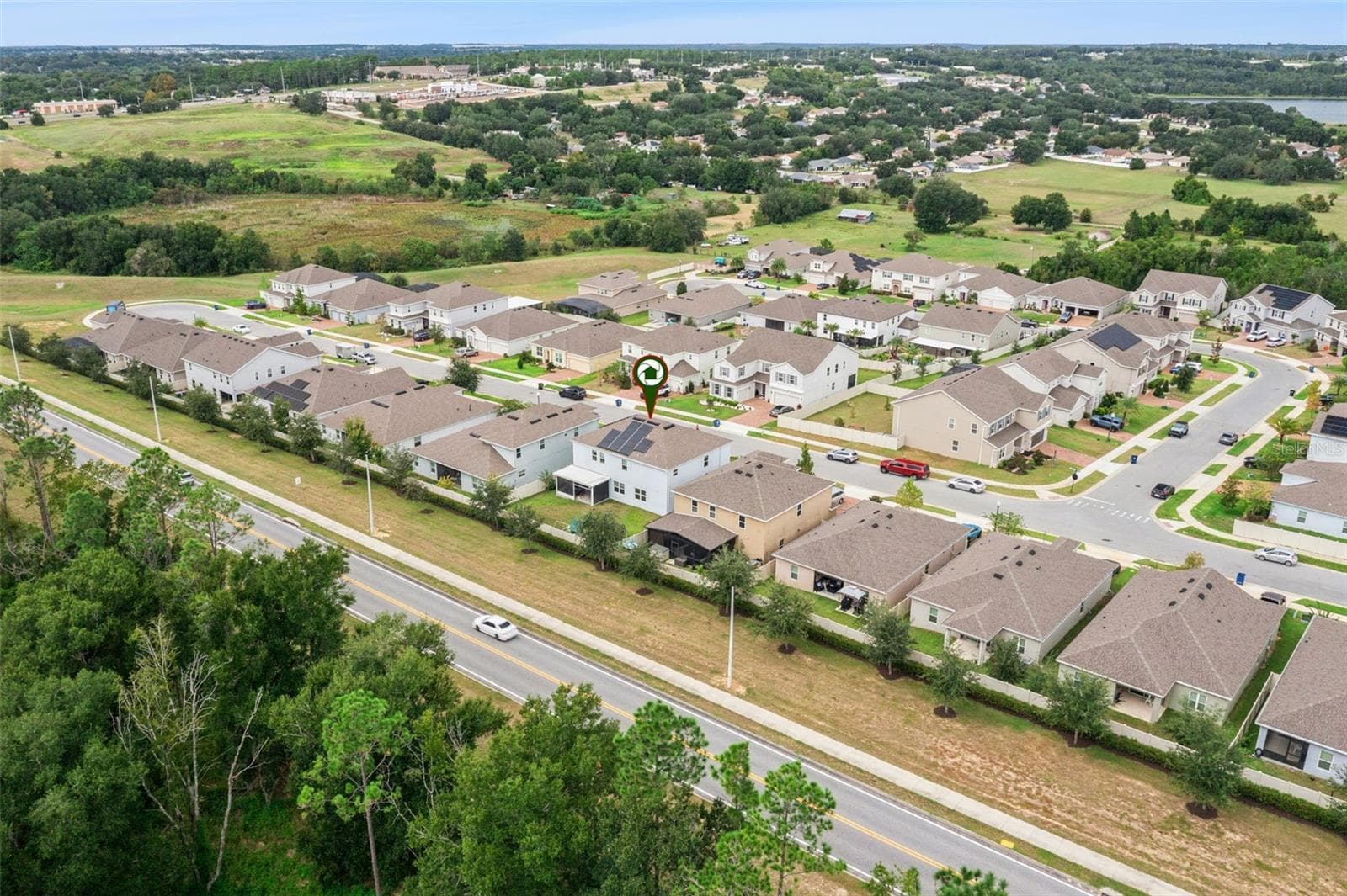 Aerial View - 1084 CAVENDER CREEK RD, MINNEOLA