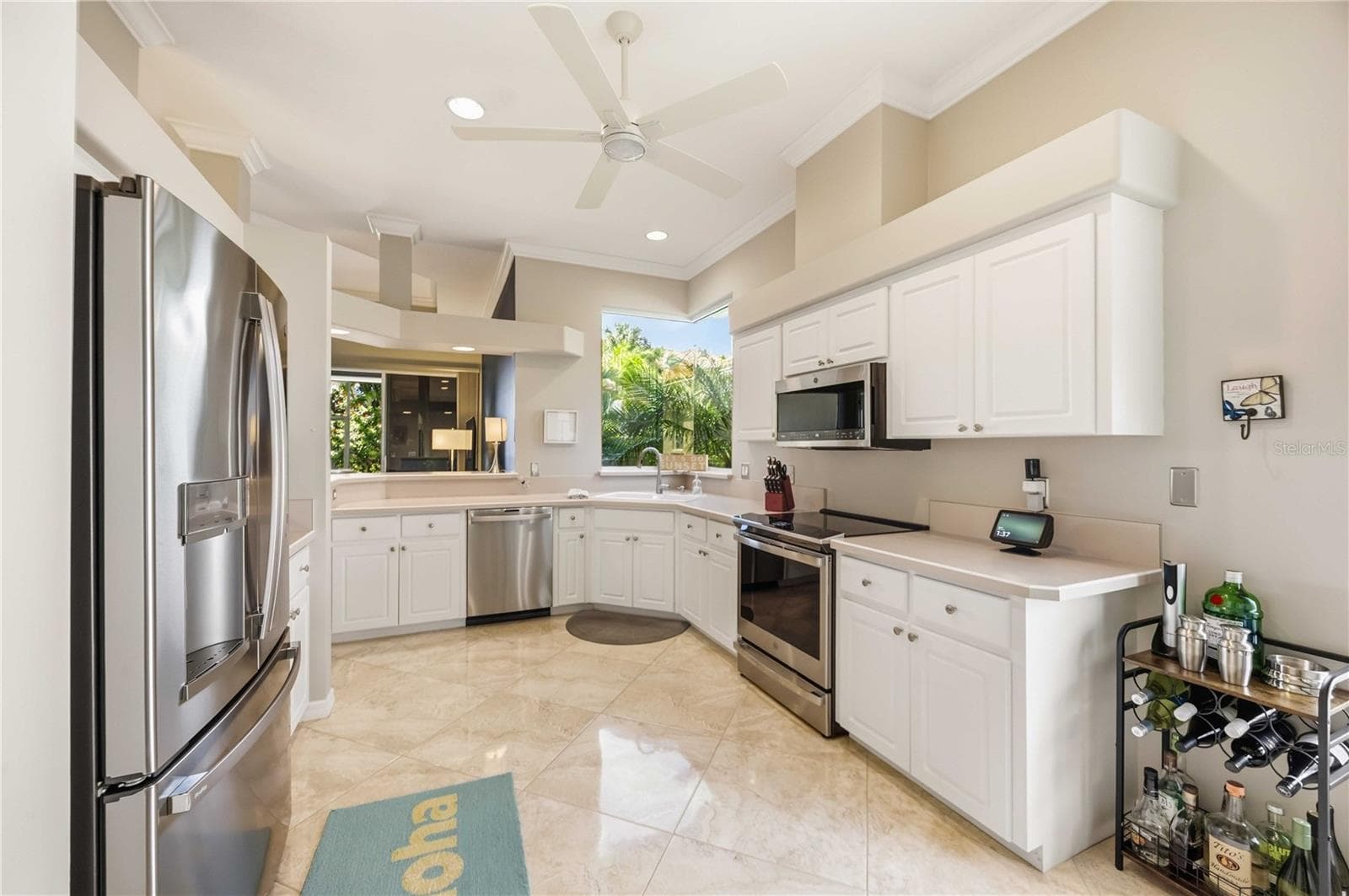 Kitchen has loads of cabinets and all new appliances - 737 MISTY PINE DR, VENICE