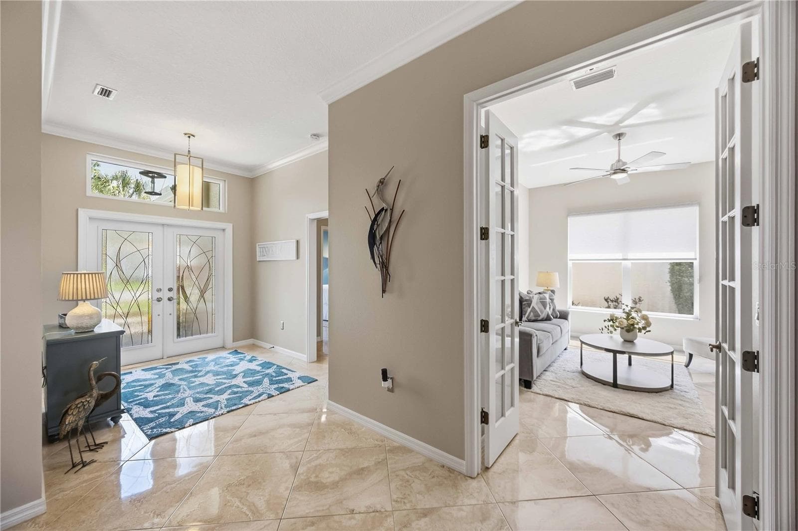 French doors to den/extra guest room - 737 MISTY PINE DR, VENICE
