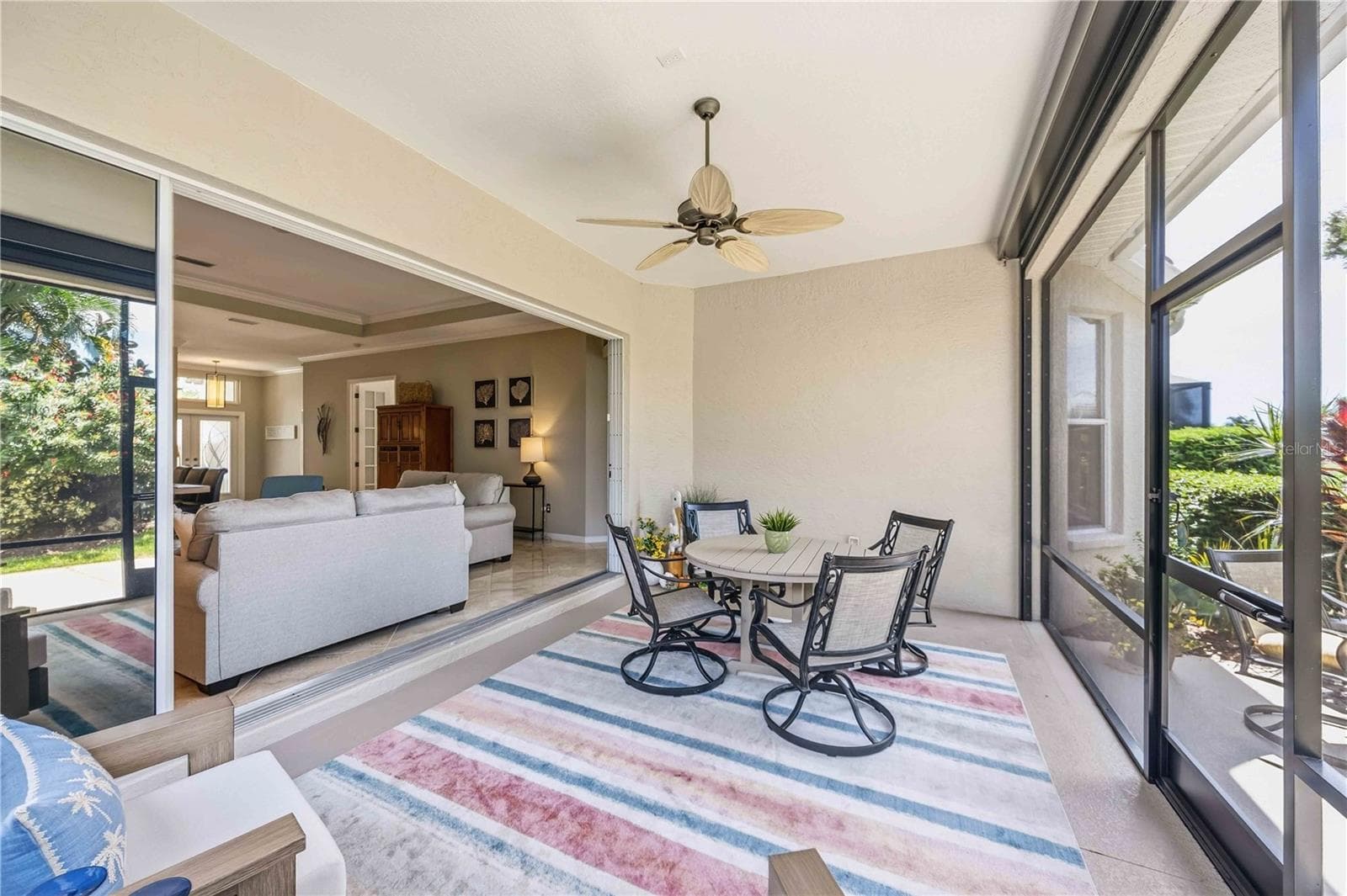Screen Porch with Hurricane Impact Screens - 737 MISTY PINE DR, VENICE