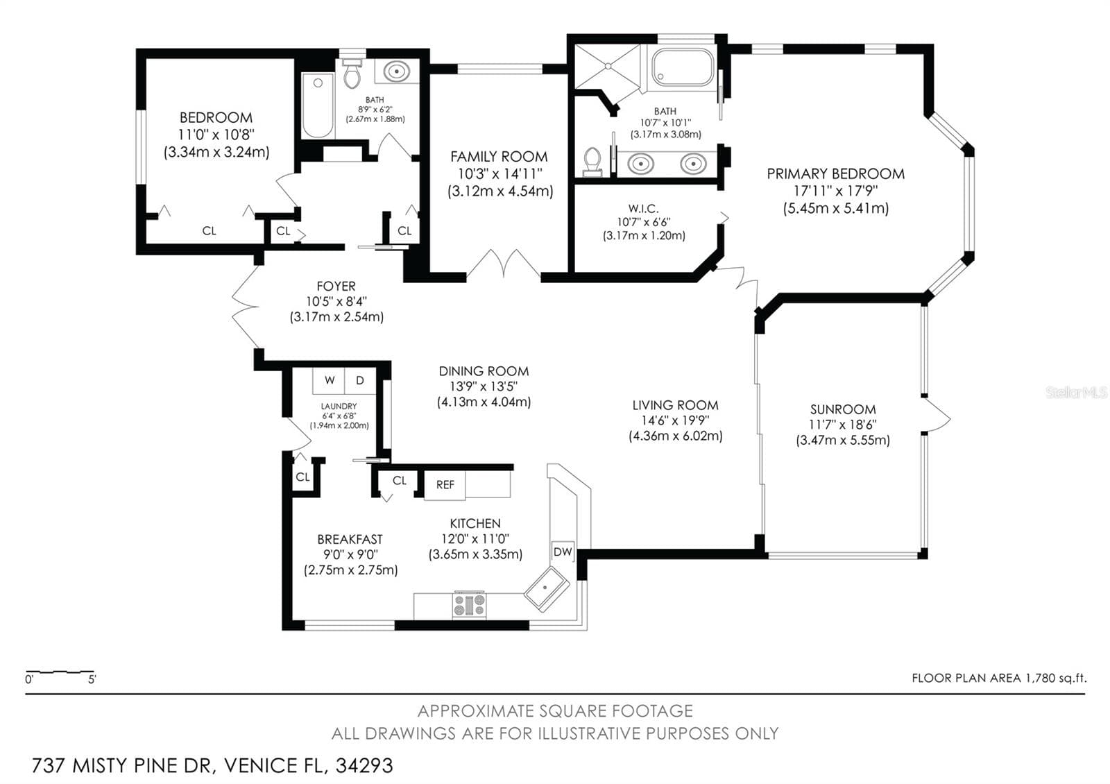Floor Plan - 737 MISTY PINE DR, VENICE