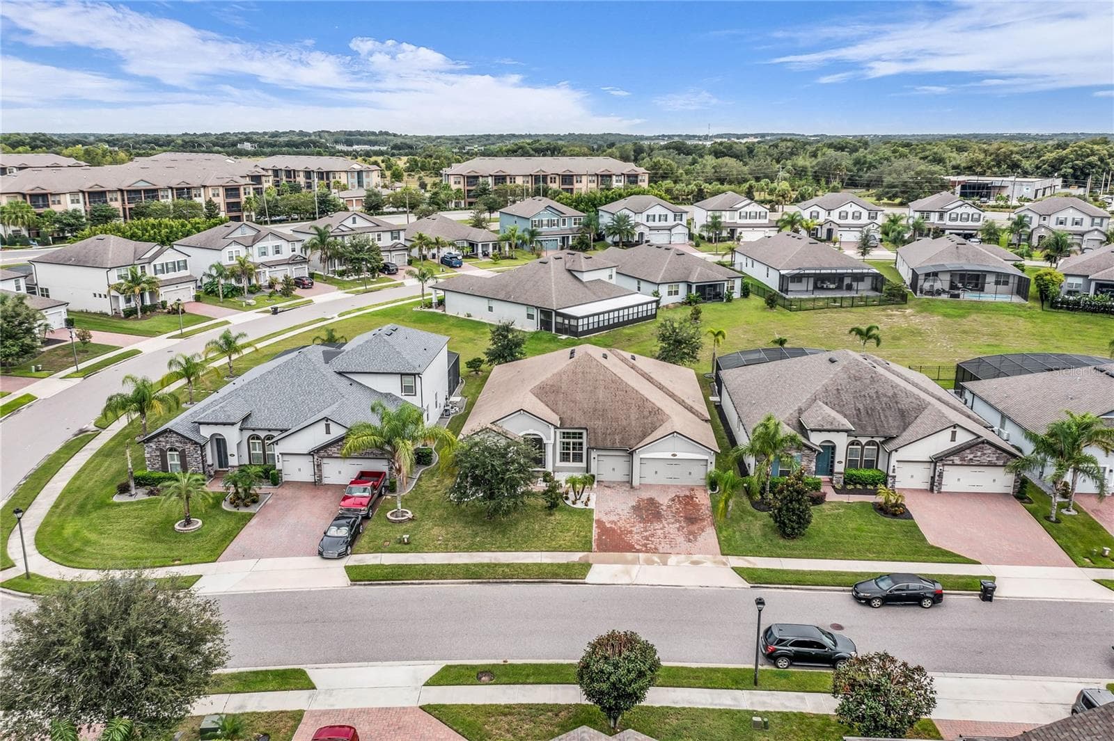 Aerial View - 2375 PANORAMIC CIR, APOPKA