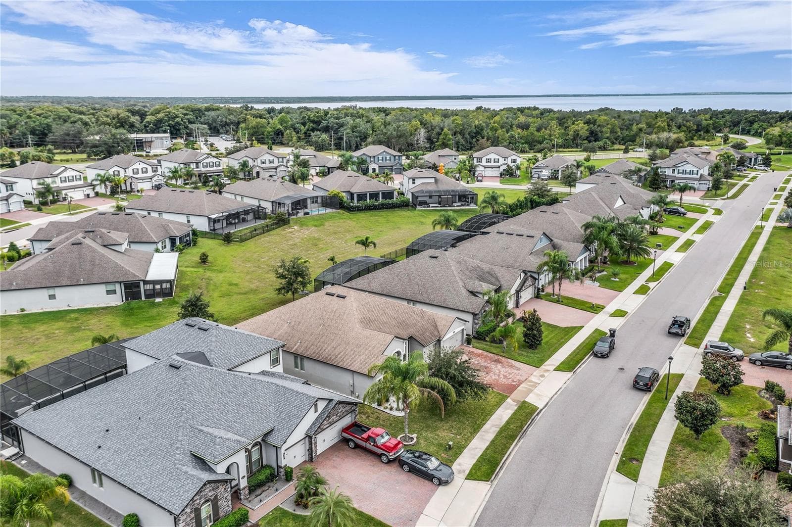 Aerial View - 2375 PANORAMIC CIR, APOPKA