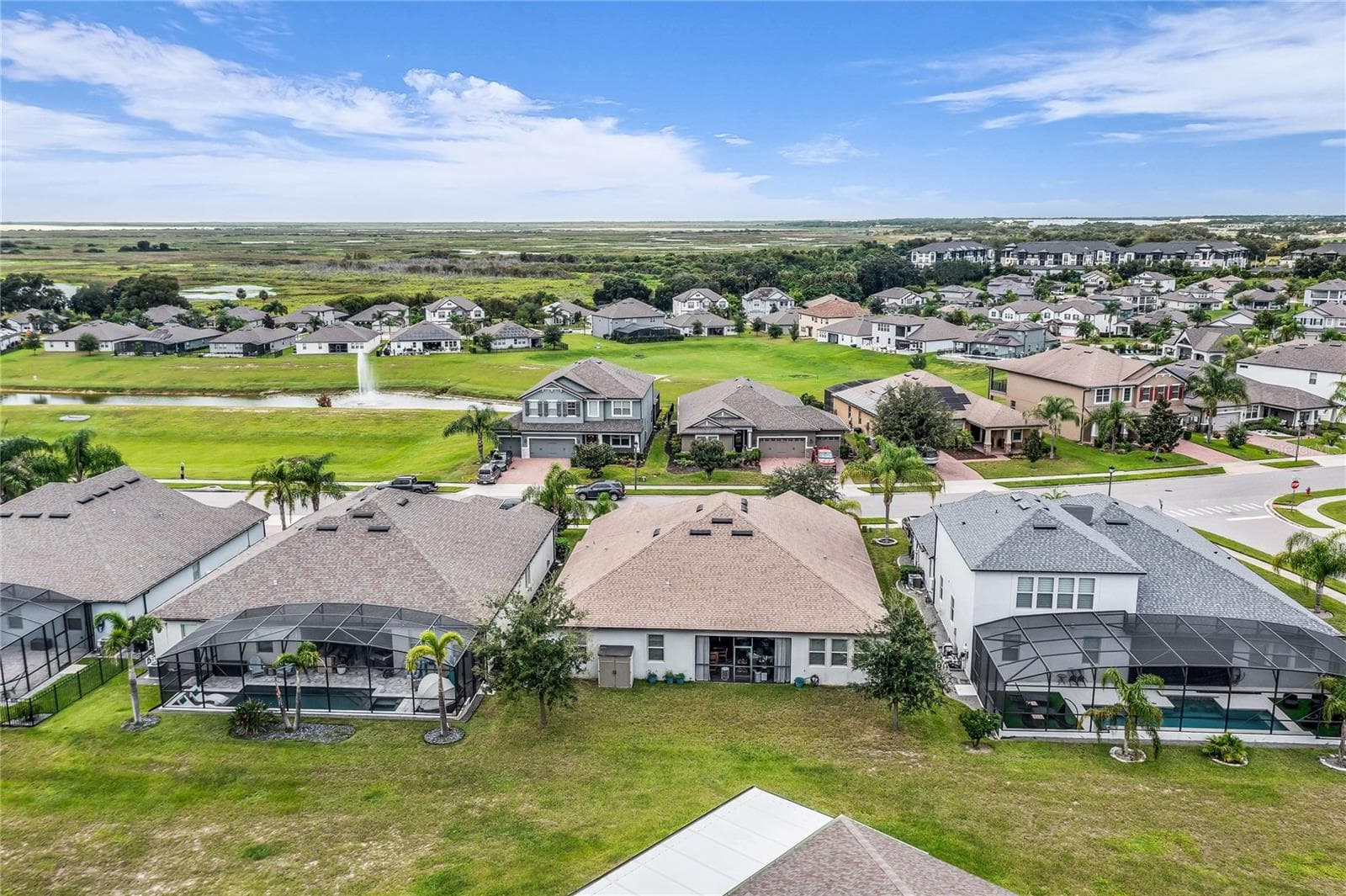 Aerial View - 2375 PANORAMIC CIR, APOPKA