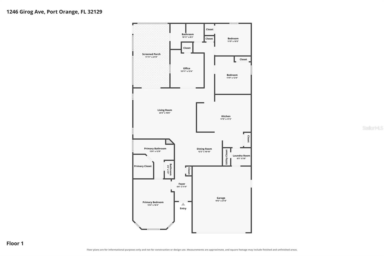 Single Family Residence at 1246 GIROG AVE, PORT ORANGE, photo 52 of 52