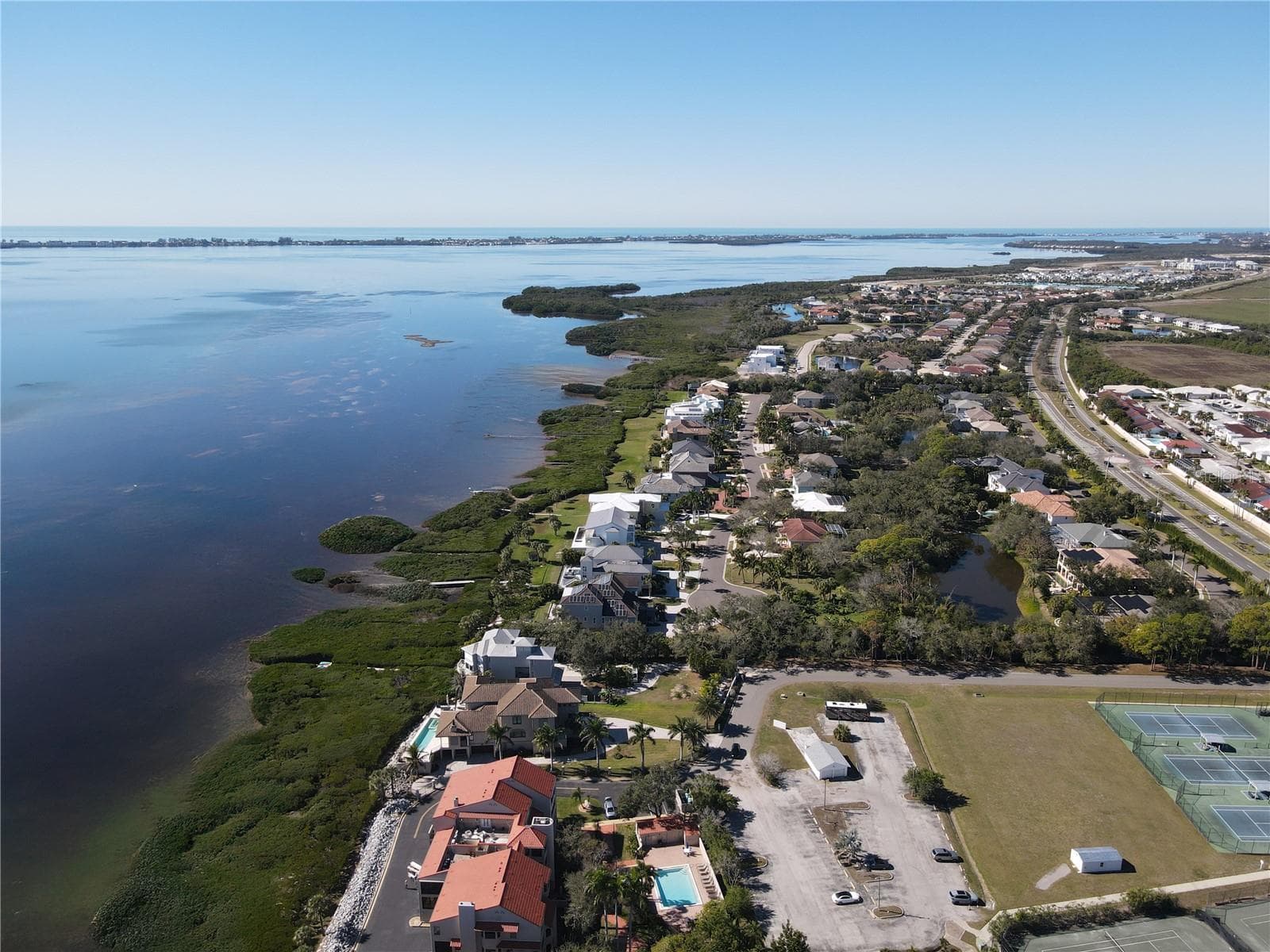 View of Sarasota Bay - 4565 BAY CLUB DR #27, BRADENTON
