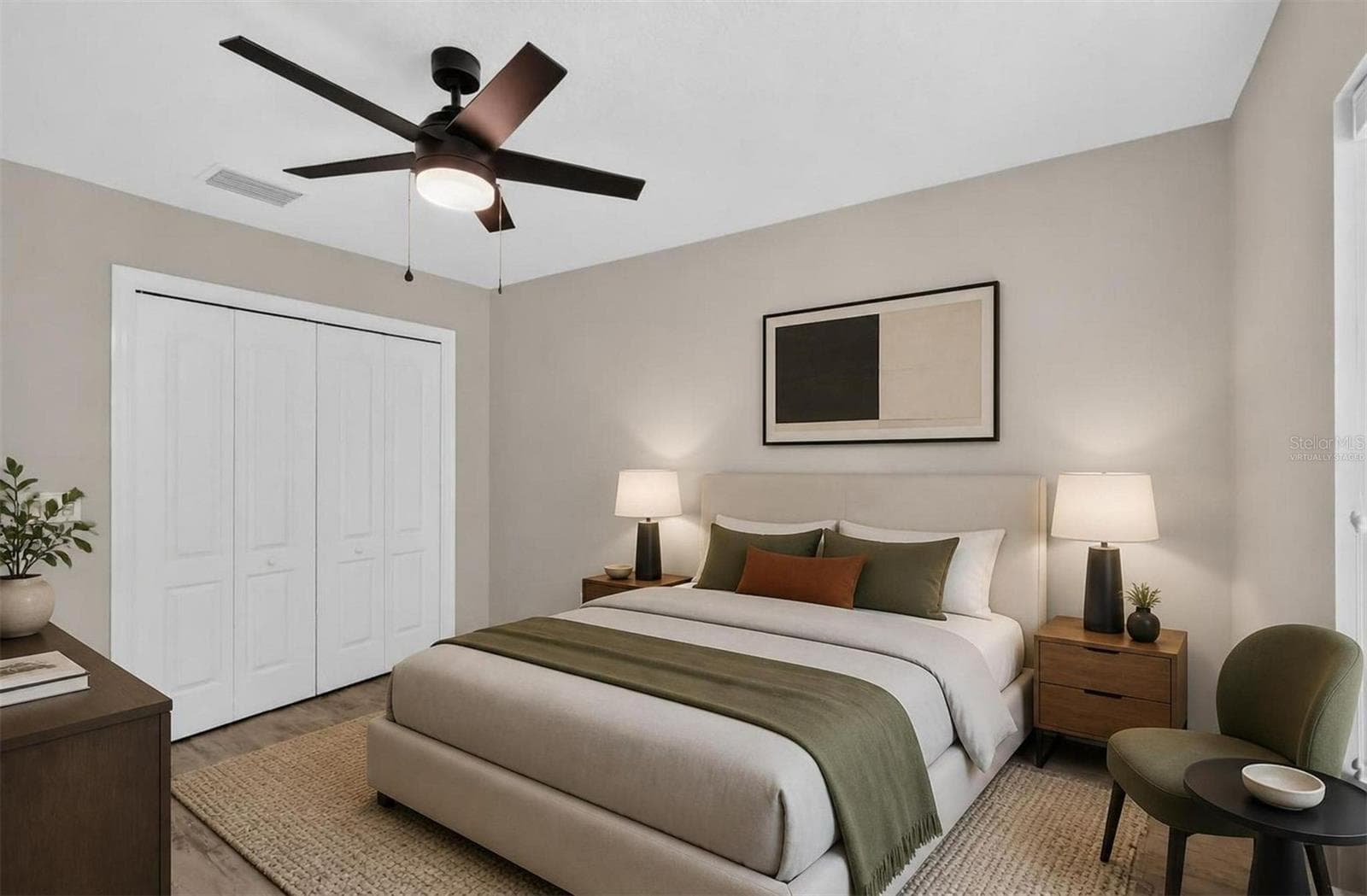 Third Bedroom-Virtually Staged - 3254 ZIPPERER WAY, THE VILLAGES