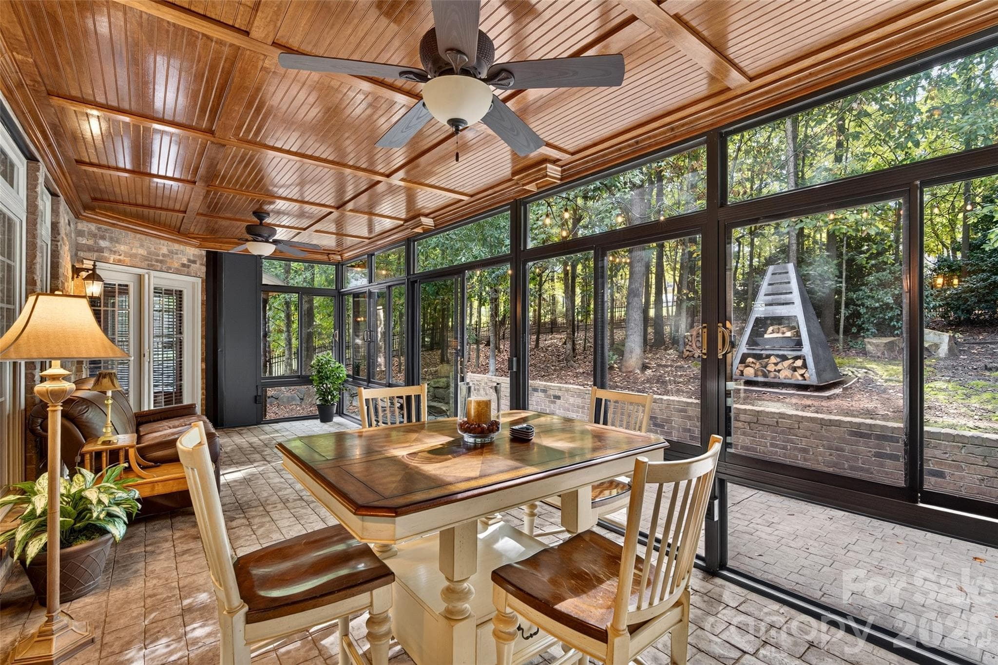 Perfect place to enjoy the wooded backyard, read a book, or enjoy your morning coffee while listening to nature. - 3941 Grovesner Street, Harrisburg