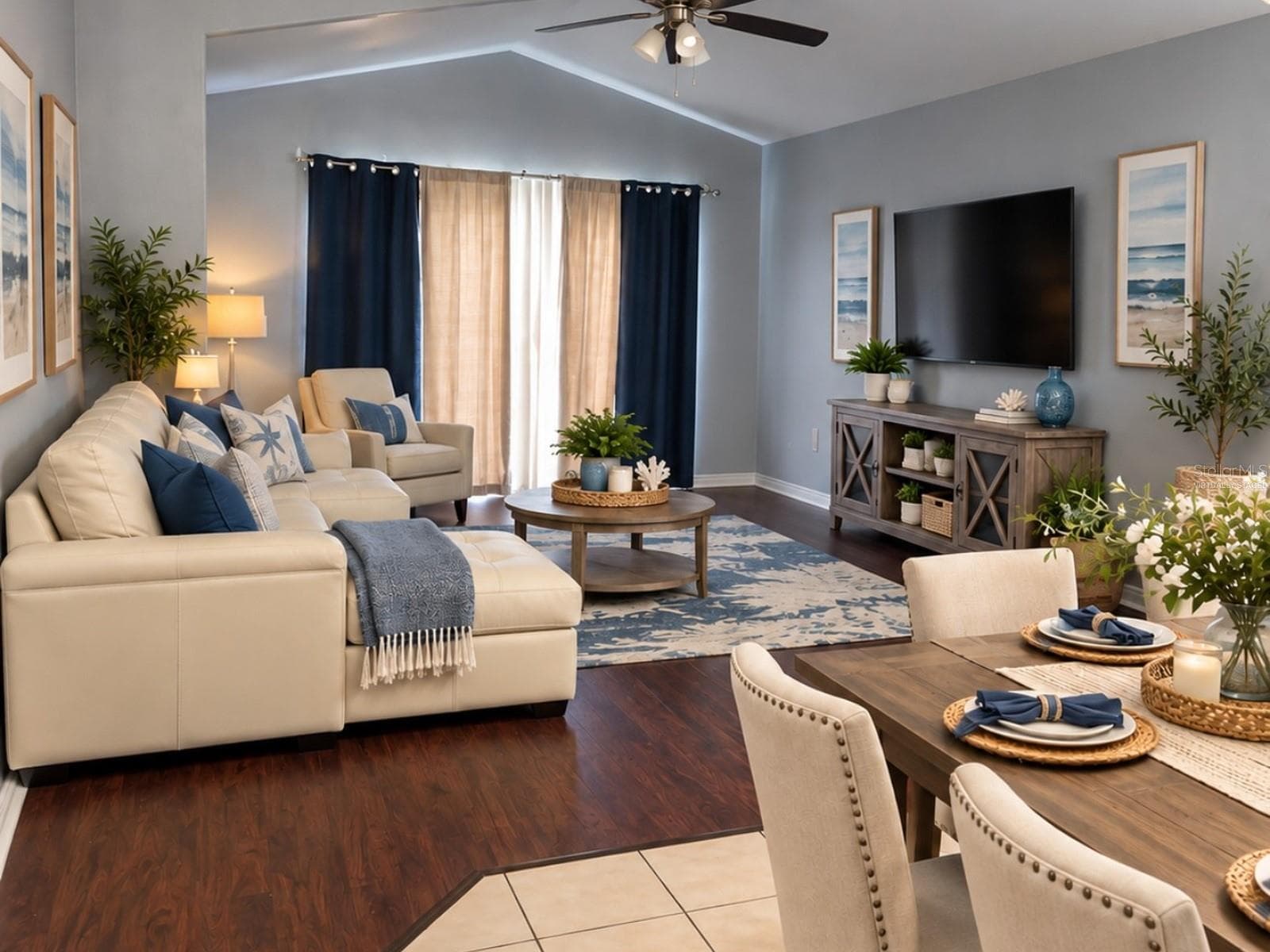 Virtually Staged - Family/dining - 7855 BRISTOL PARK DR, APOLLO BEACH