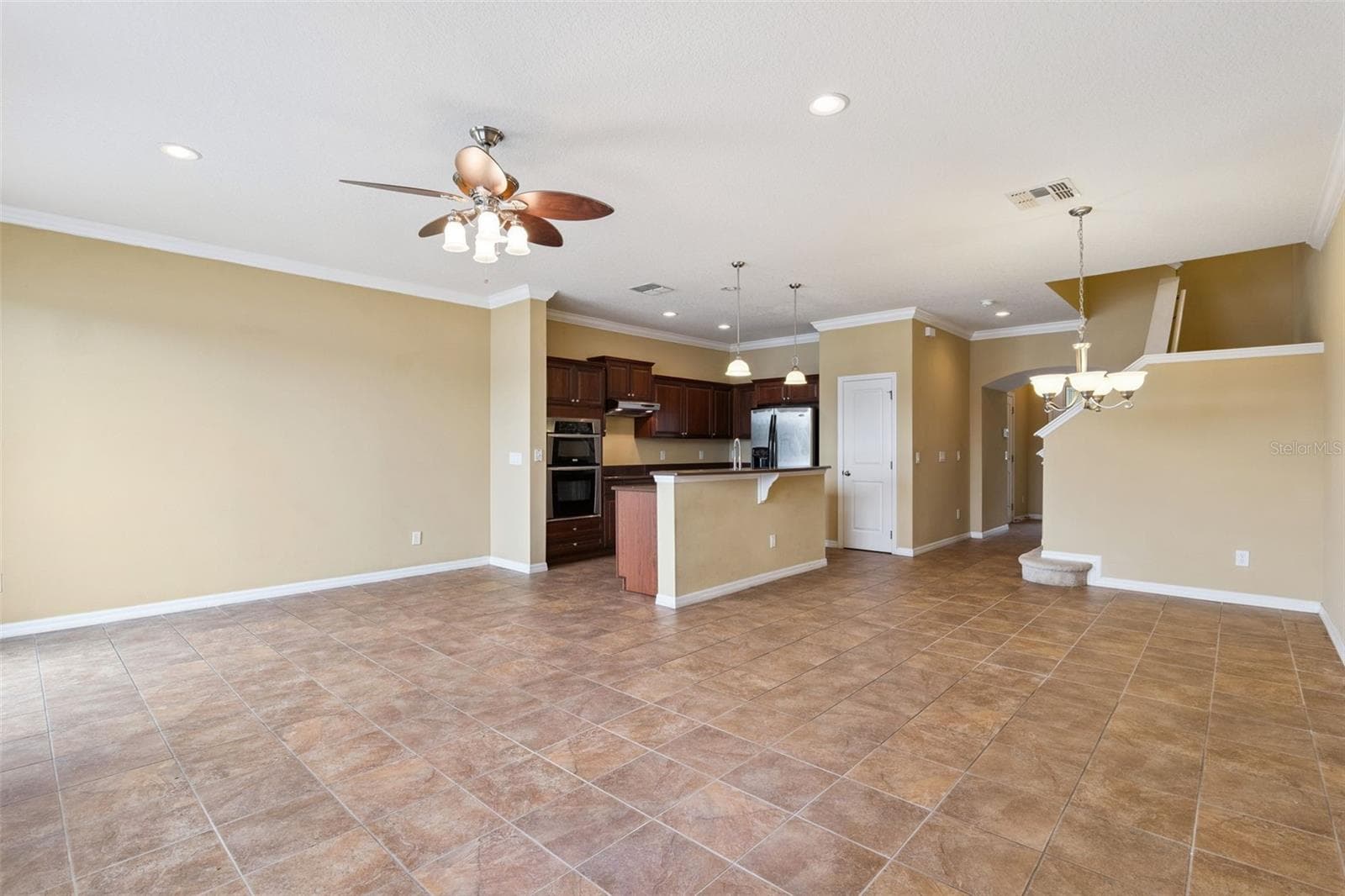 Family Room/Breakfast Nook/ Kitchen - 3853 GLIDING PL, SANFORD