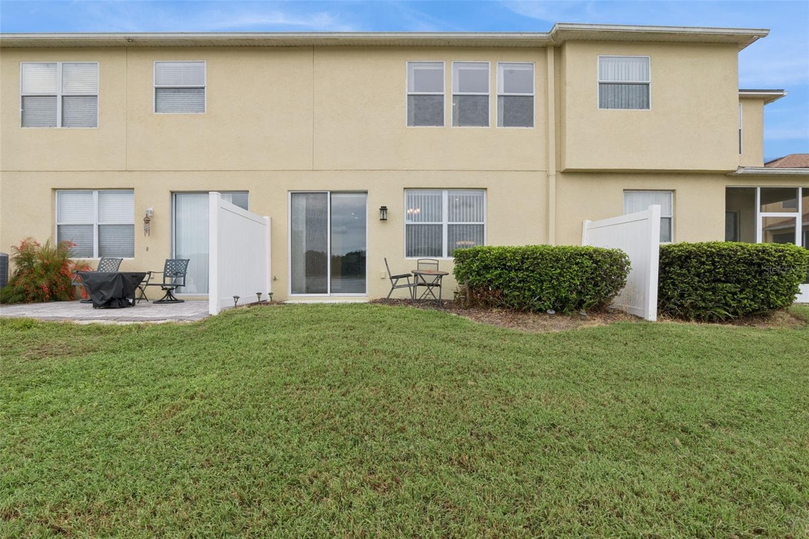 Rear Exterior/Entrance and Yard - 3853 GLIDING PL, SANFORD