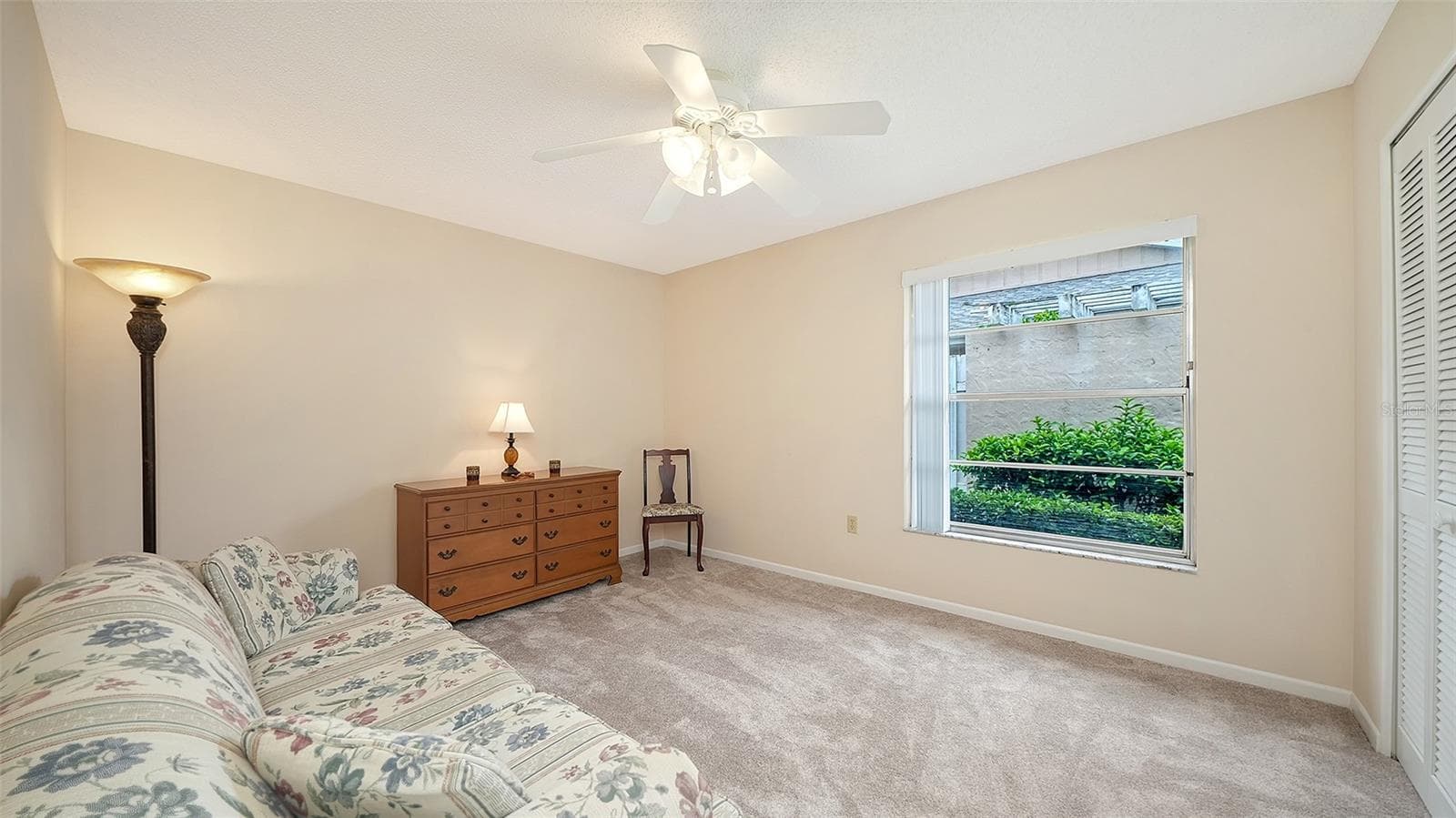 Bedroom two is light and bright. - 4207 BOWLING GREEN CIR, SARASOTA