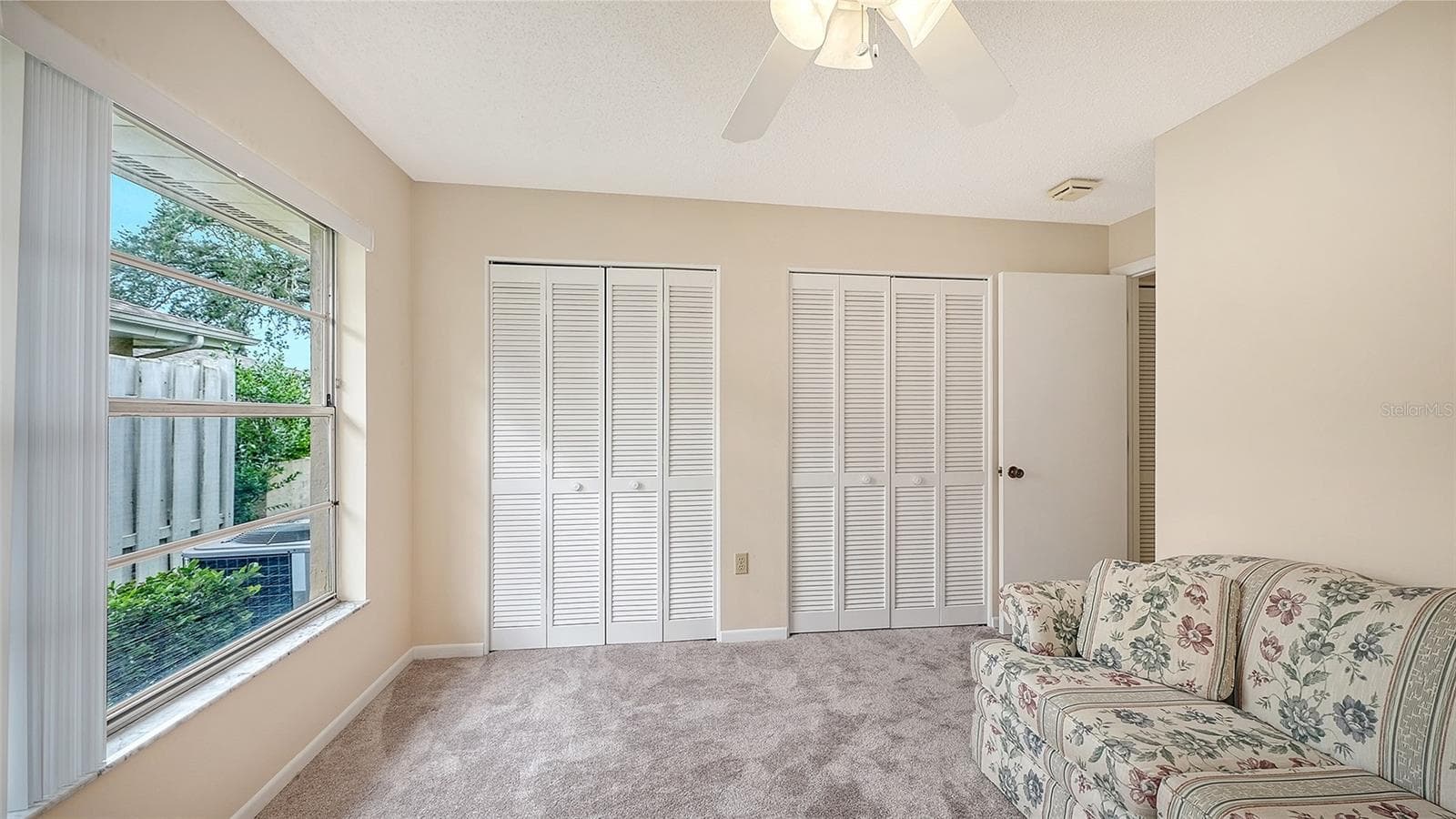A generous number of closets in bedroom two. - 4207 BOWLING GREEN CIR, SARASOTA
