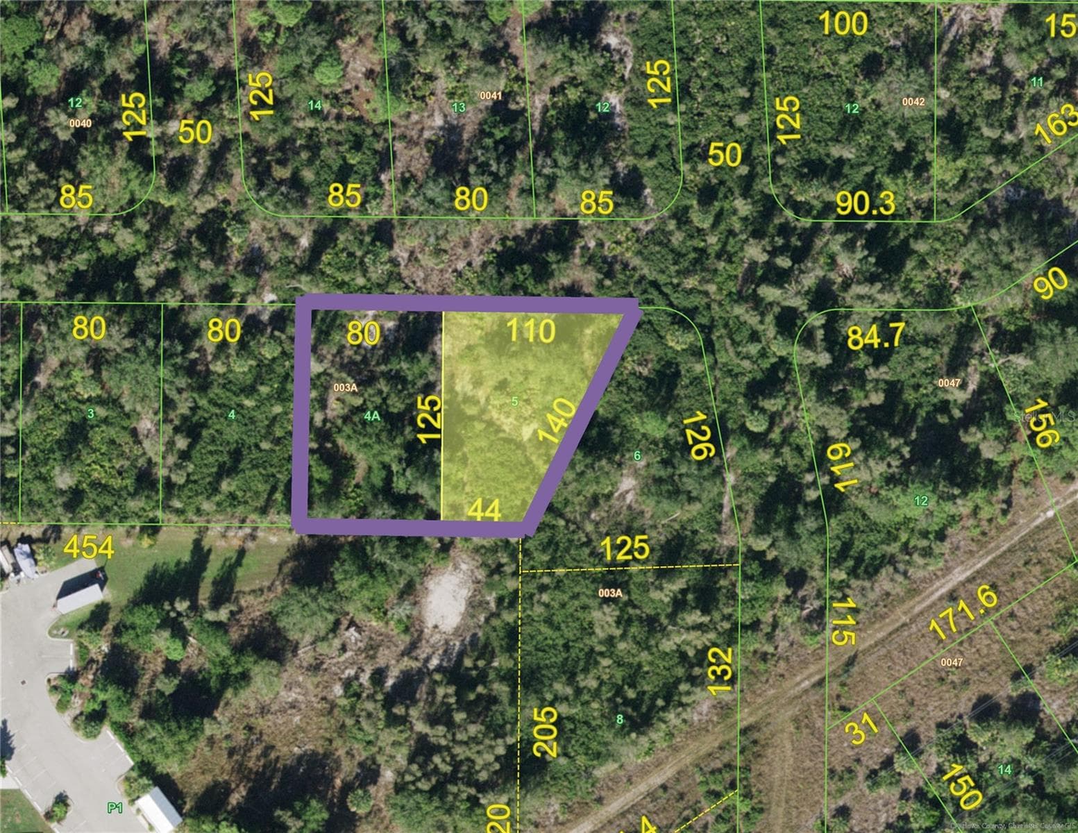 with adjacent lot - 5023 N FAIRWAY DR, PUNTA GORDA