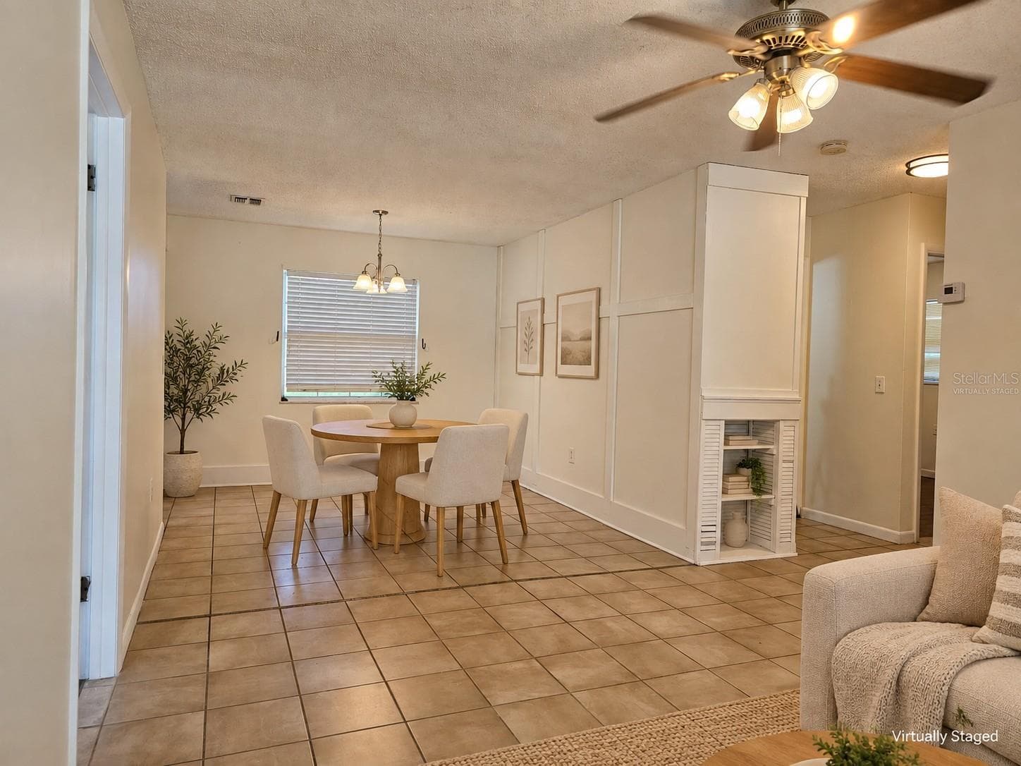 Virtually staged Dining - 5550 SAINT JOSEPH BLVD, ORLANDO