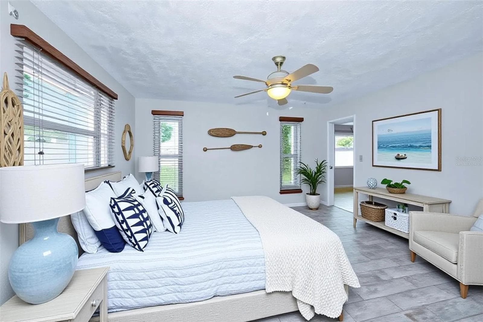 Virtually Staged Primary  Bedroom - 13760 87TH PL, SEMINOLE