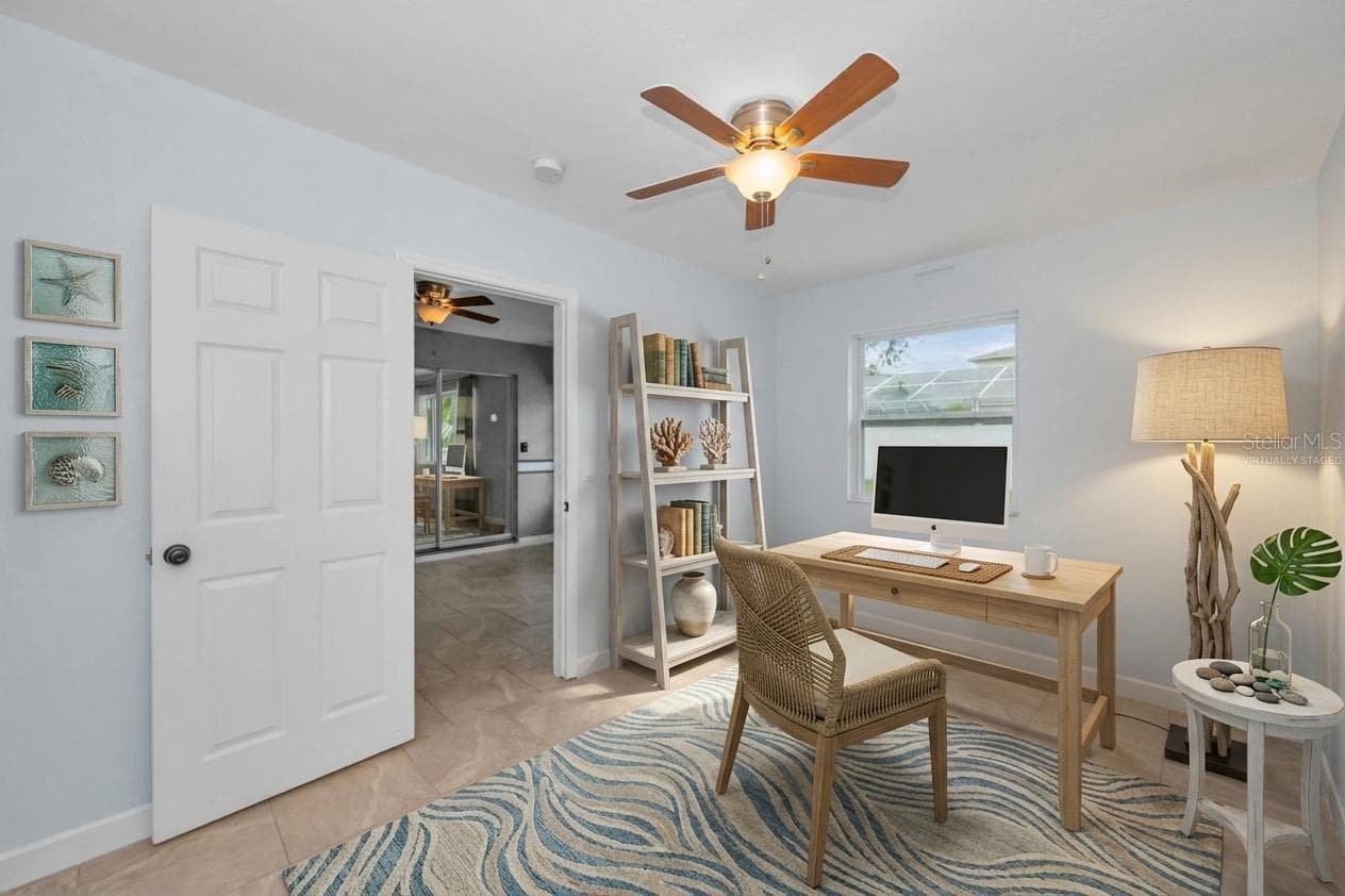 Virtually Staged Office / Bedroom #4 - 13760 87TH PL, SEMINOLE