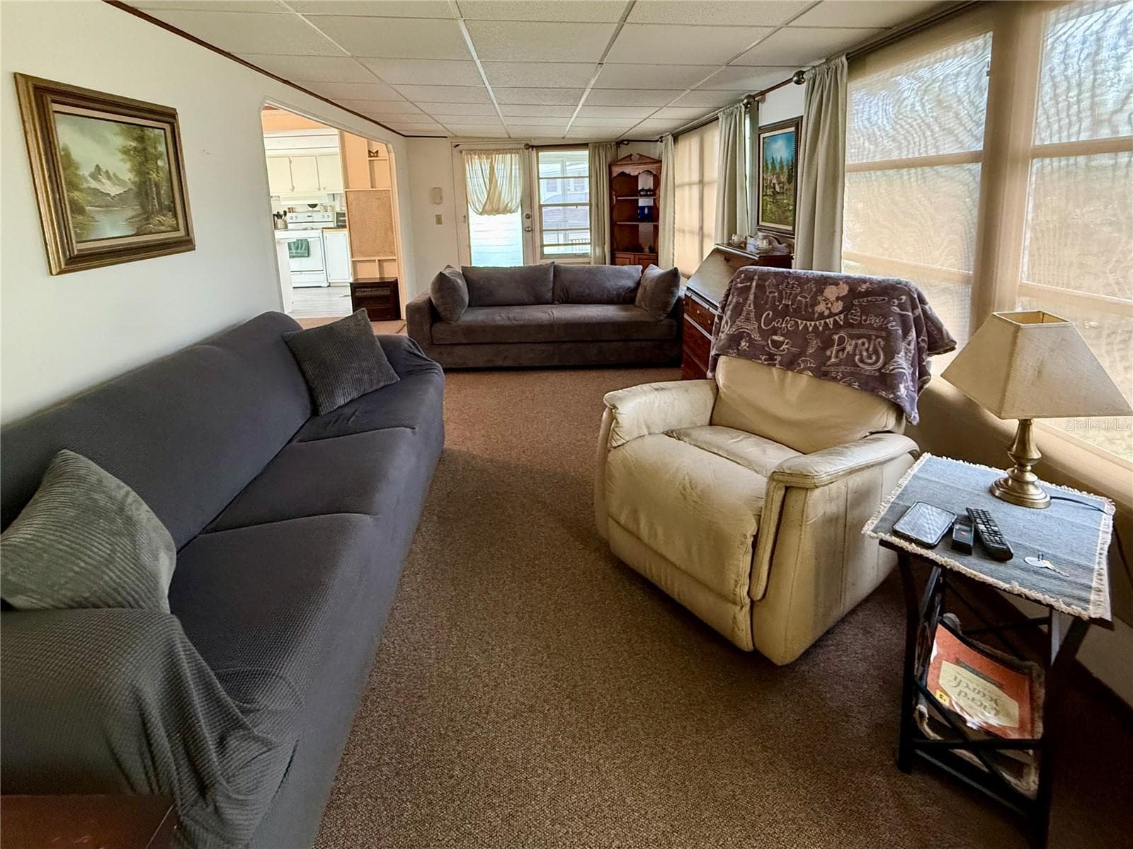 Living Room - 6035 RIDGEWOOD DR, ZEPHYRHILLS