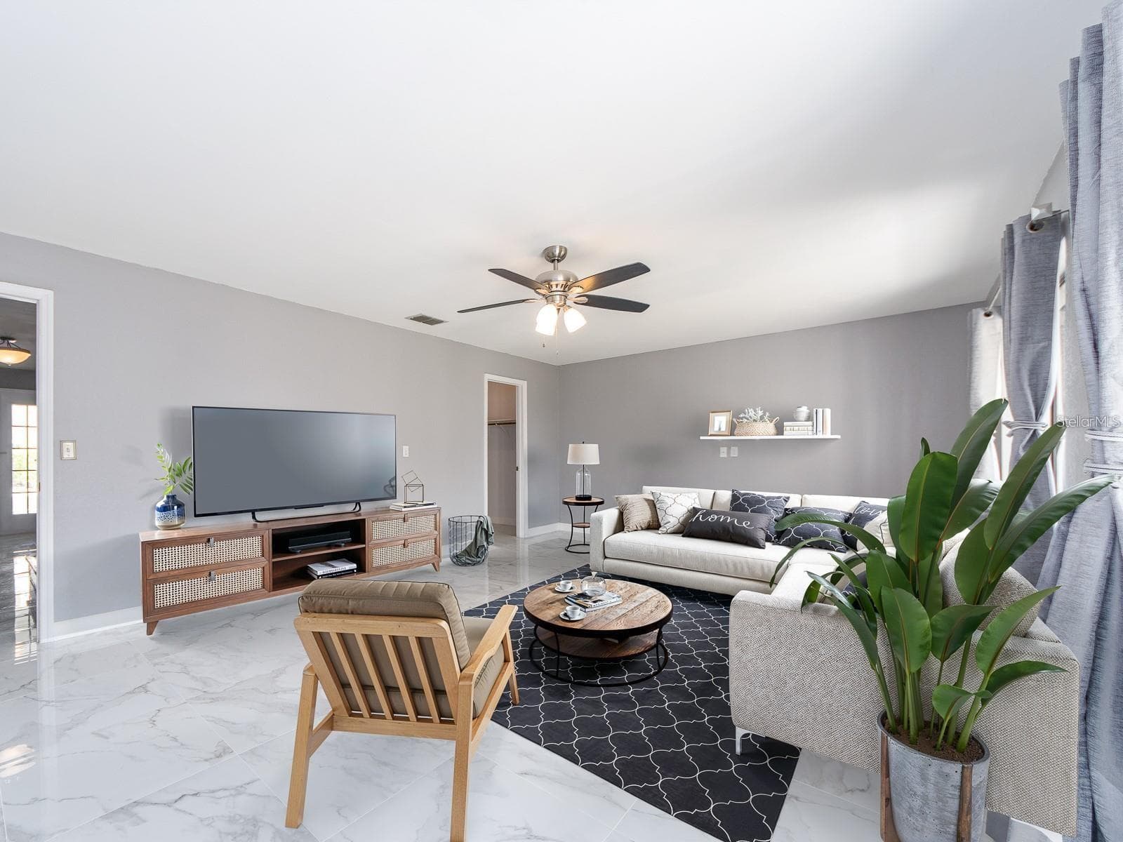 GAMEROOM OR THIRD BEDROOM WITH WALK IN CLOSET - 2372 HANOVER DR, DUNEDIN