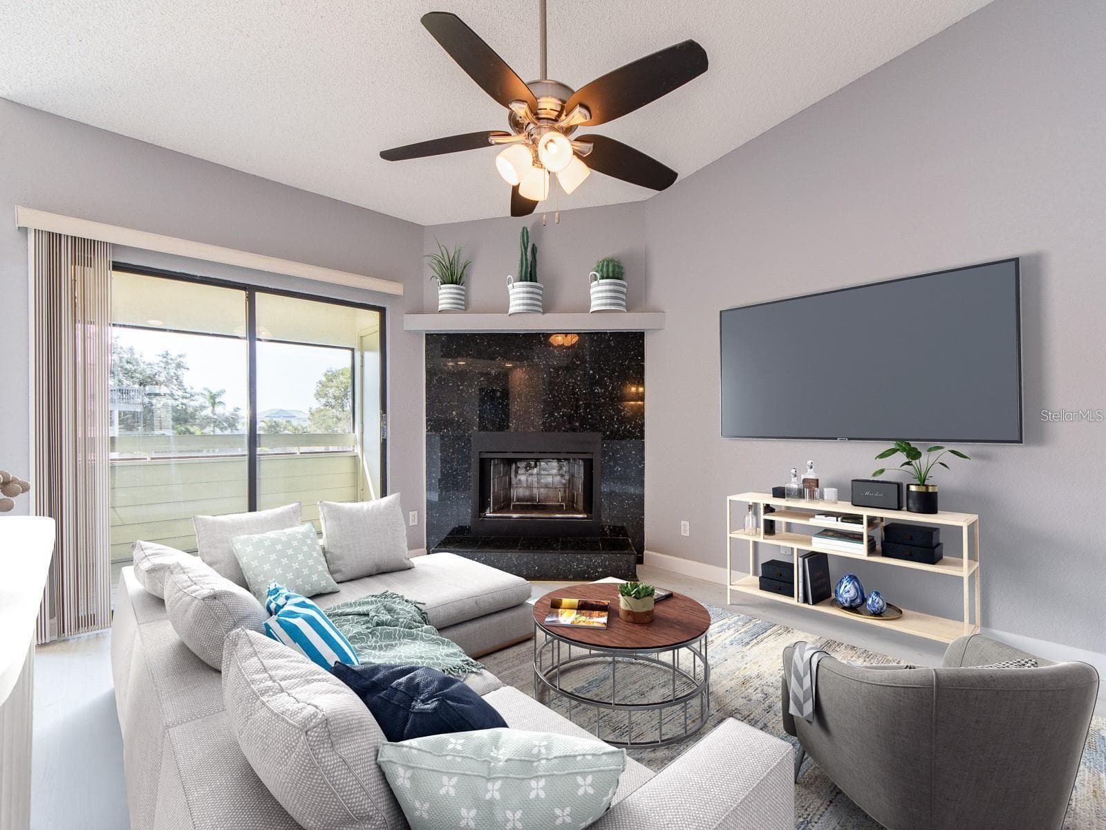 LIVING ROOM - 2372 HANOVER DR, DUNEDIN