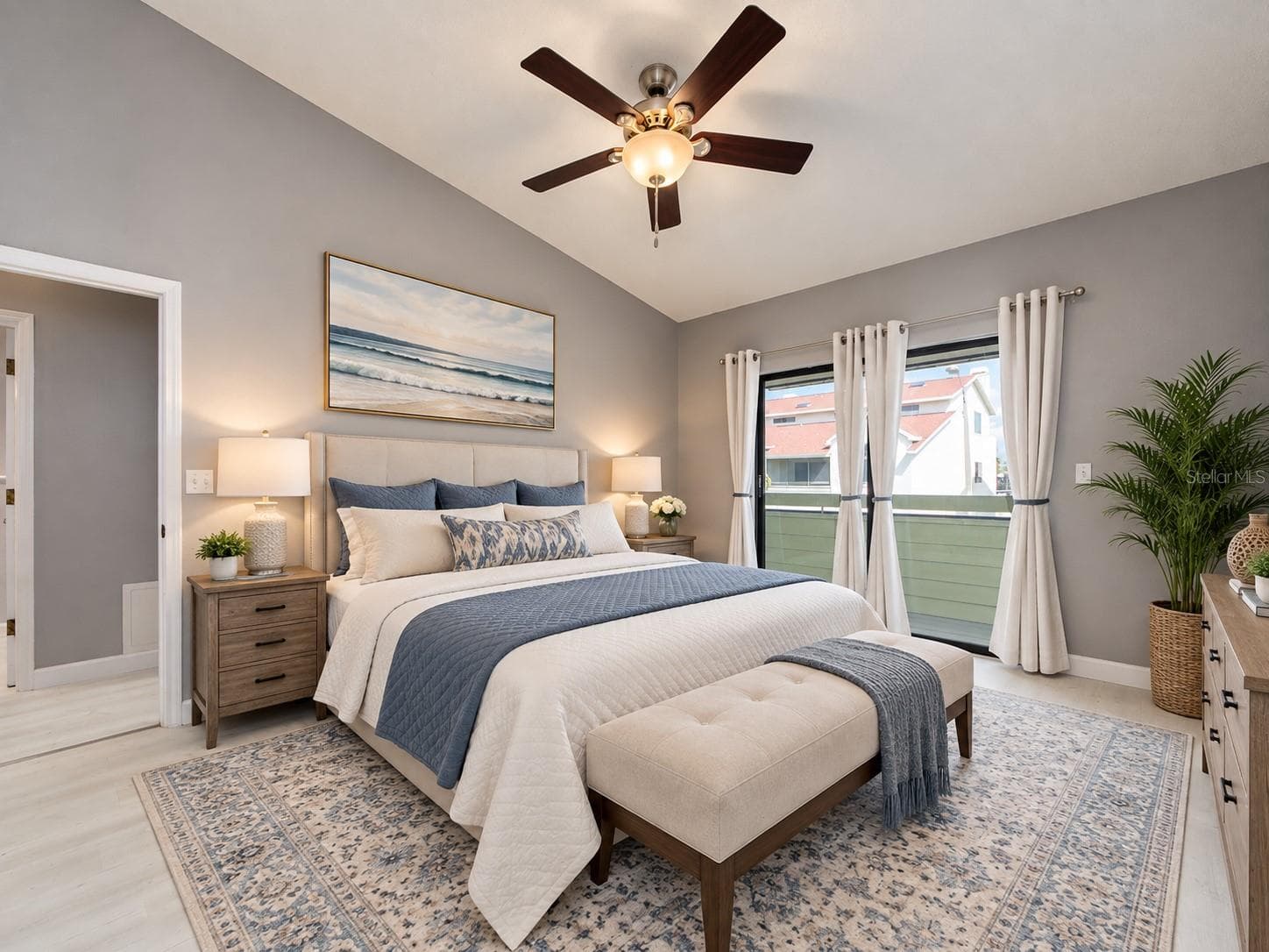 PRIMARY BEDROOM - 2372 HANOVER DR, DUNEDIN
