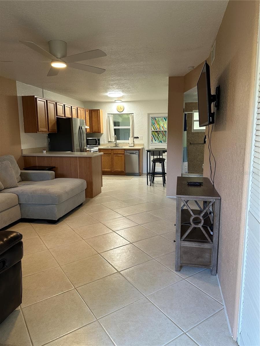 View of Kitchen - 236 WOODLAND AVE #1, COCOA BEACH