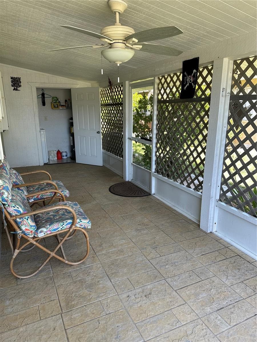 Screened Porch - 236 WOODLAND AVE #1, COCOA BEACH