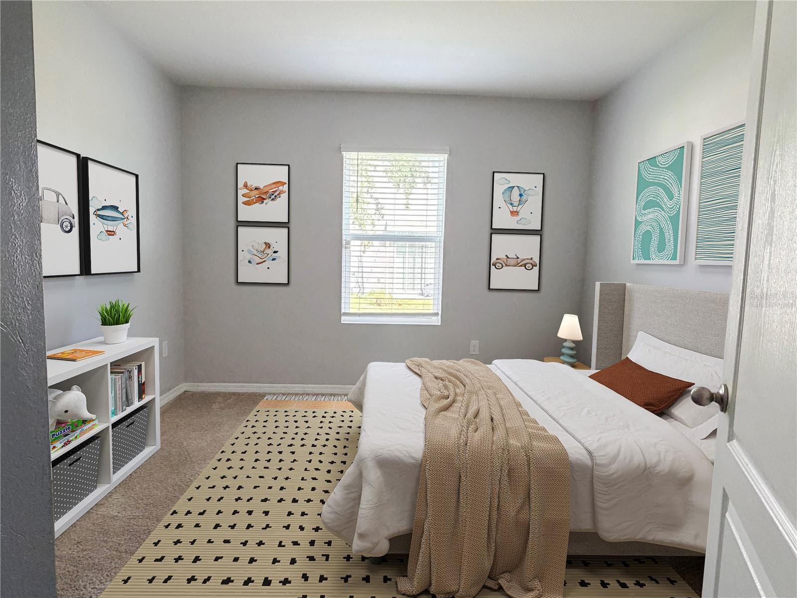 Virtually Staged Bedroom 3 - 160 OLD MILL POND RD, EDGEWATER