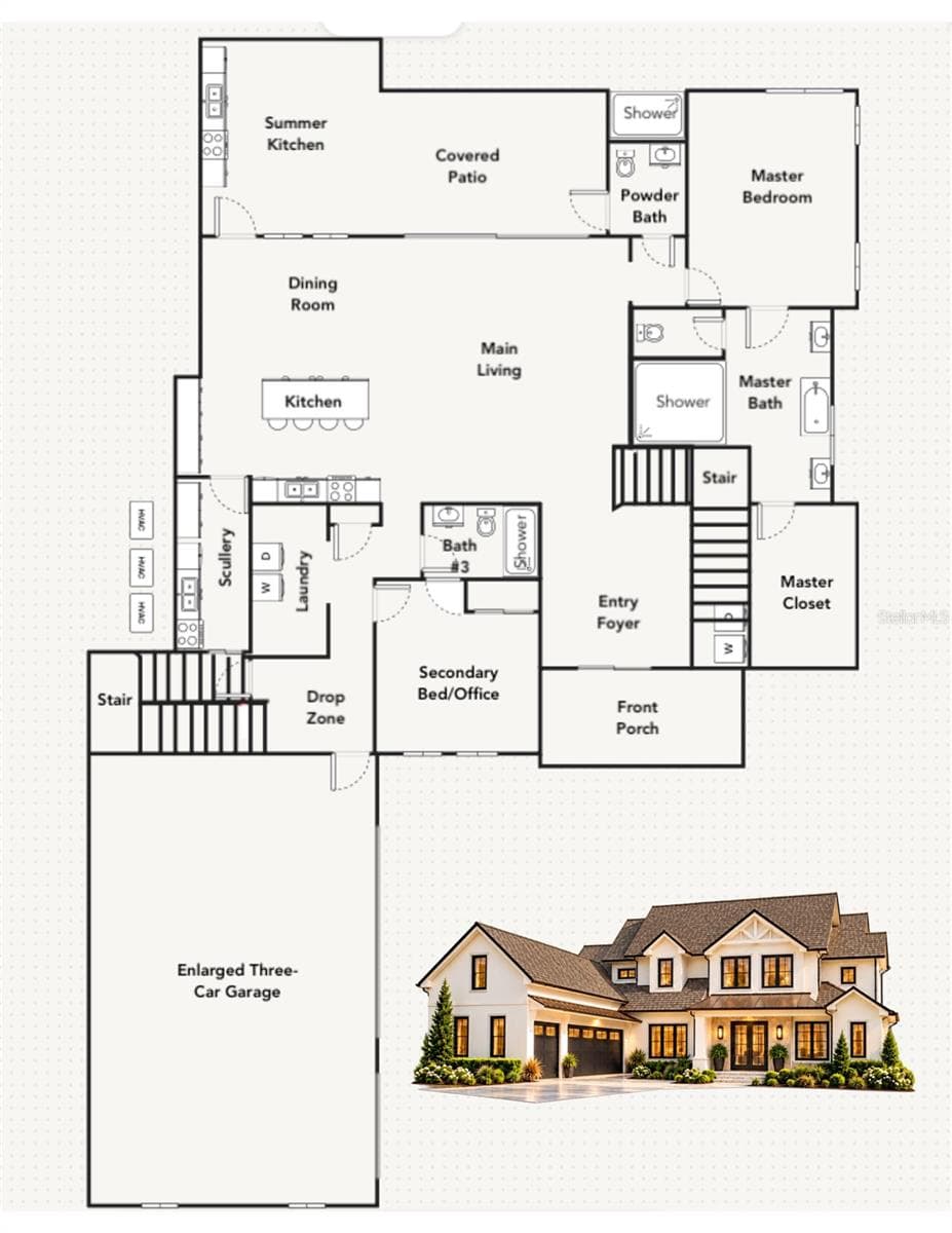 Single Family Residence at 2815 TRENTWOOD BLVD, ORLANDO, photo 6 of 16