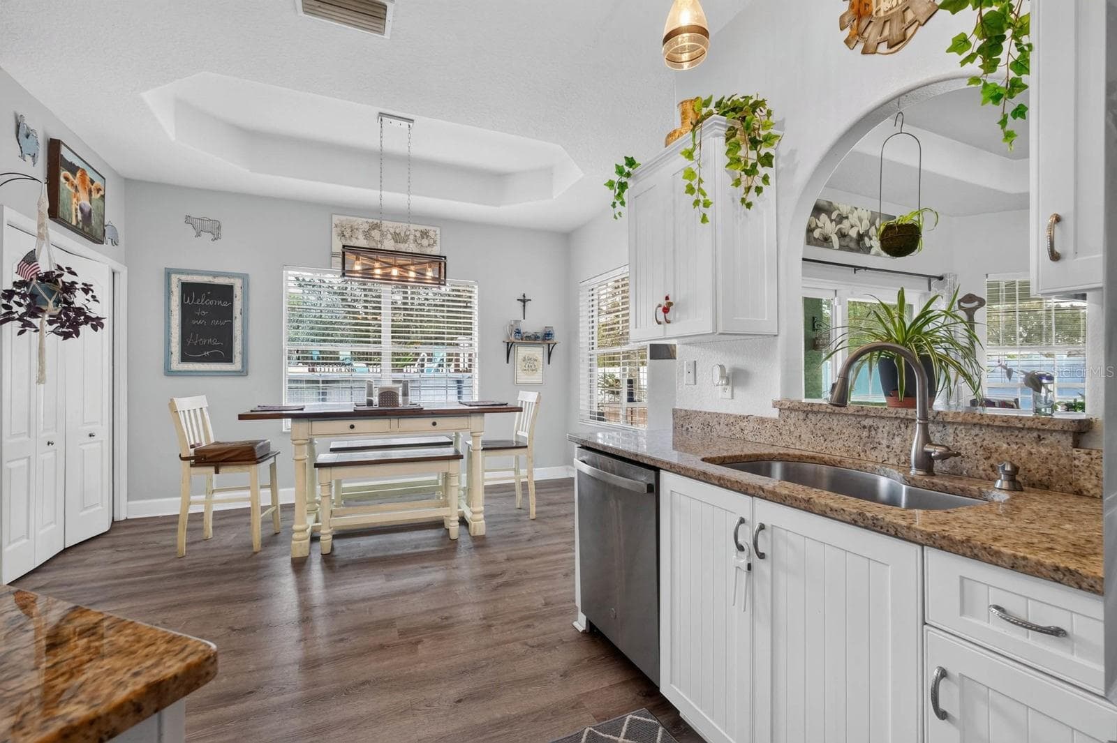 kitchen looking to dinette area - 72 KARAS TRL, PALM COAST