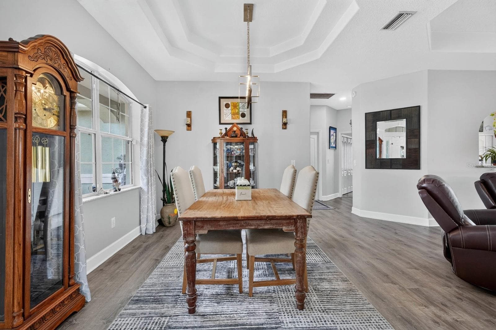 Dining room has double tray ceiling - 72 KARAS TRL, PALM COAST