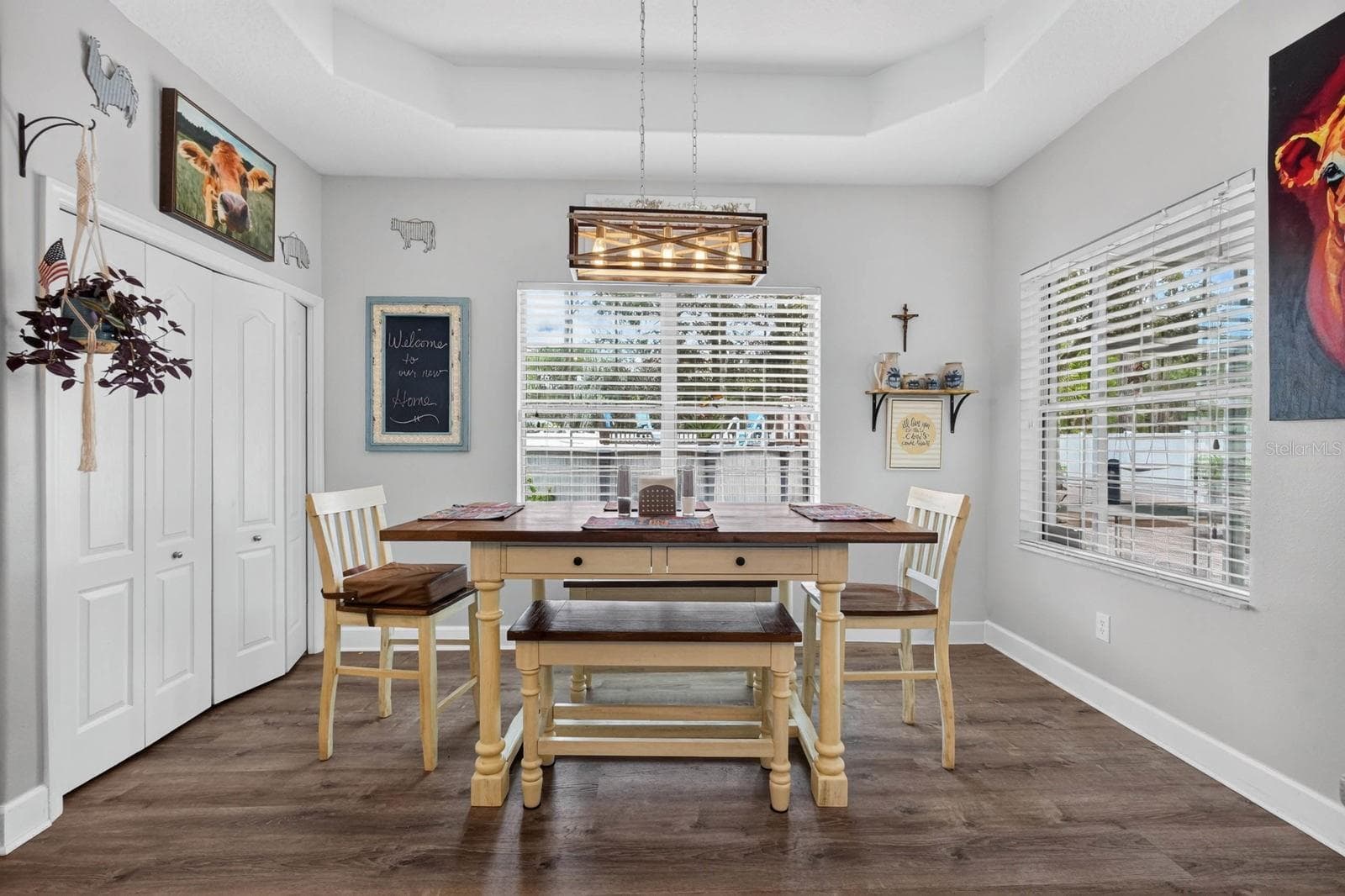 dinette area also features tray ceiling and nice closet pantry - 72 KARAS TRL, PALM COAST