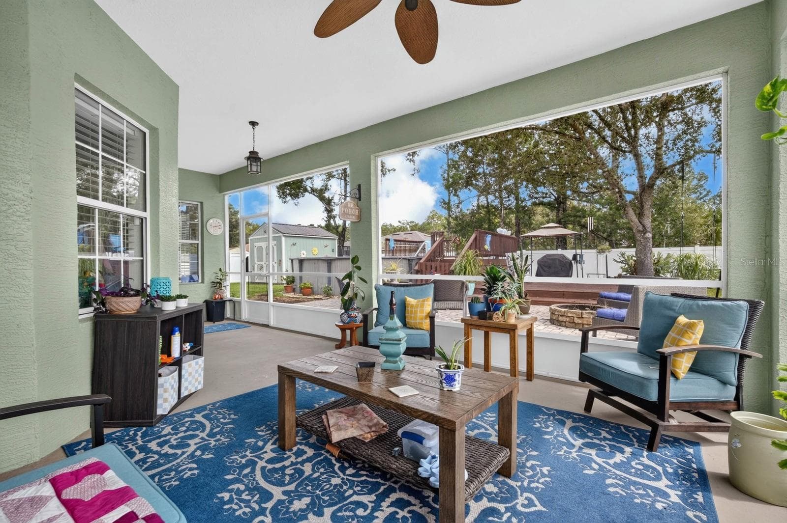 large screened and covered lanai - 72 KARAS TRL, PALM COAST