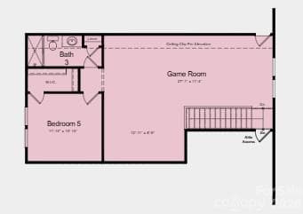 Additional Highlights Include: additional windows at great room, door from primary closet to laundry room, and 4' garage extension. - 17023 Walker Wylie Drive, Charlotte