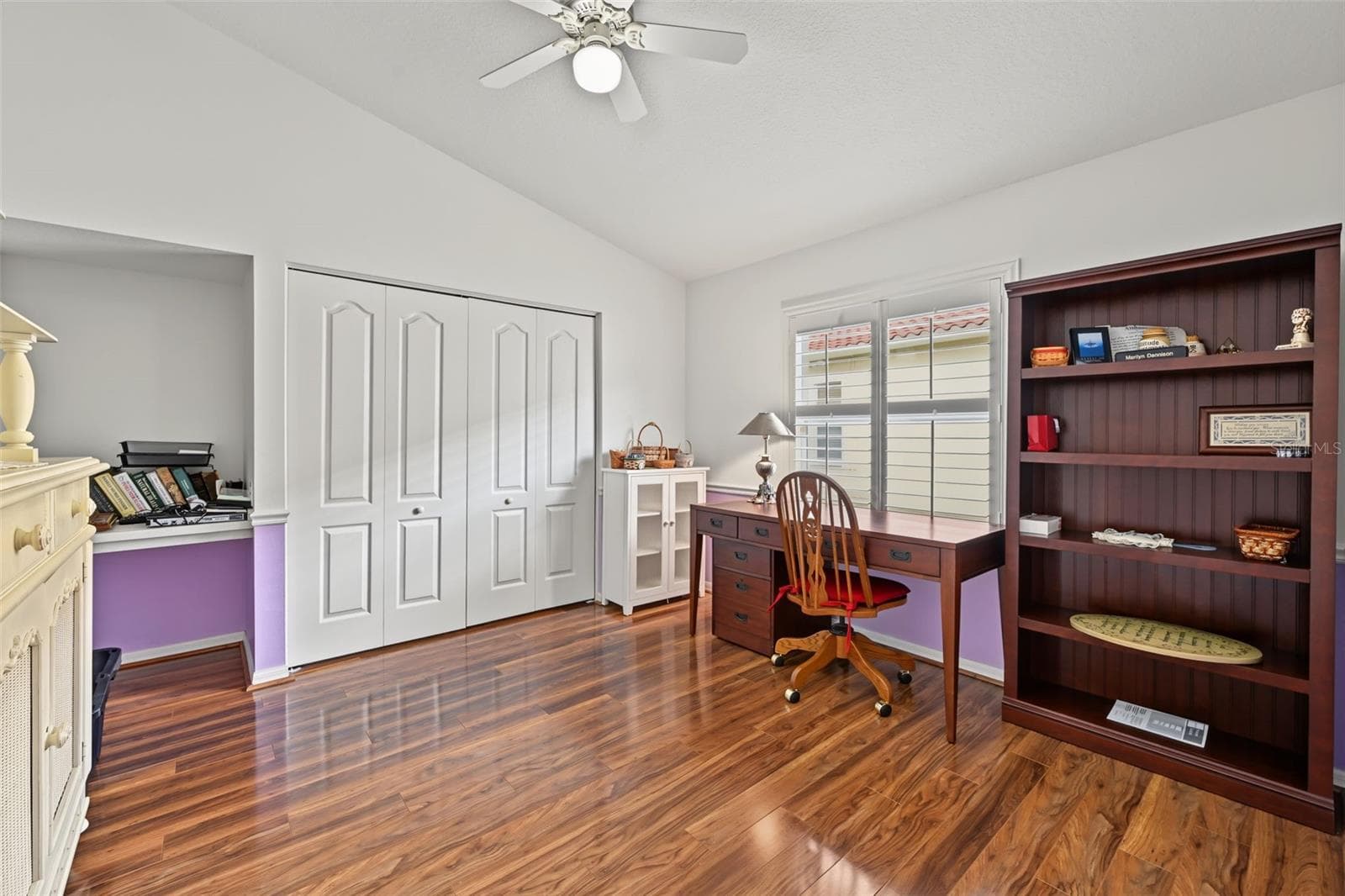 Third bedroom with built-in desk - 1028 HAGEN DR, NEW PORT RICHEY