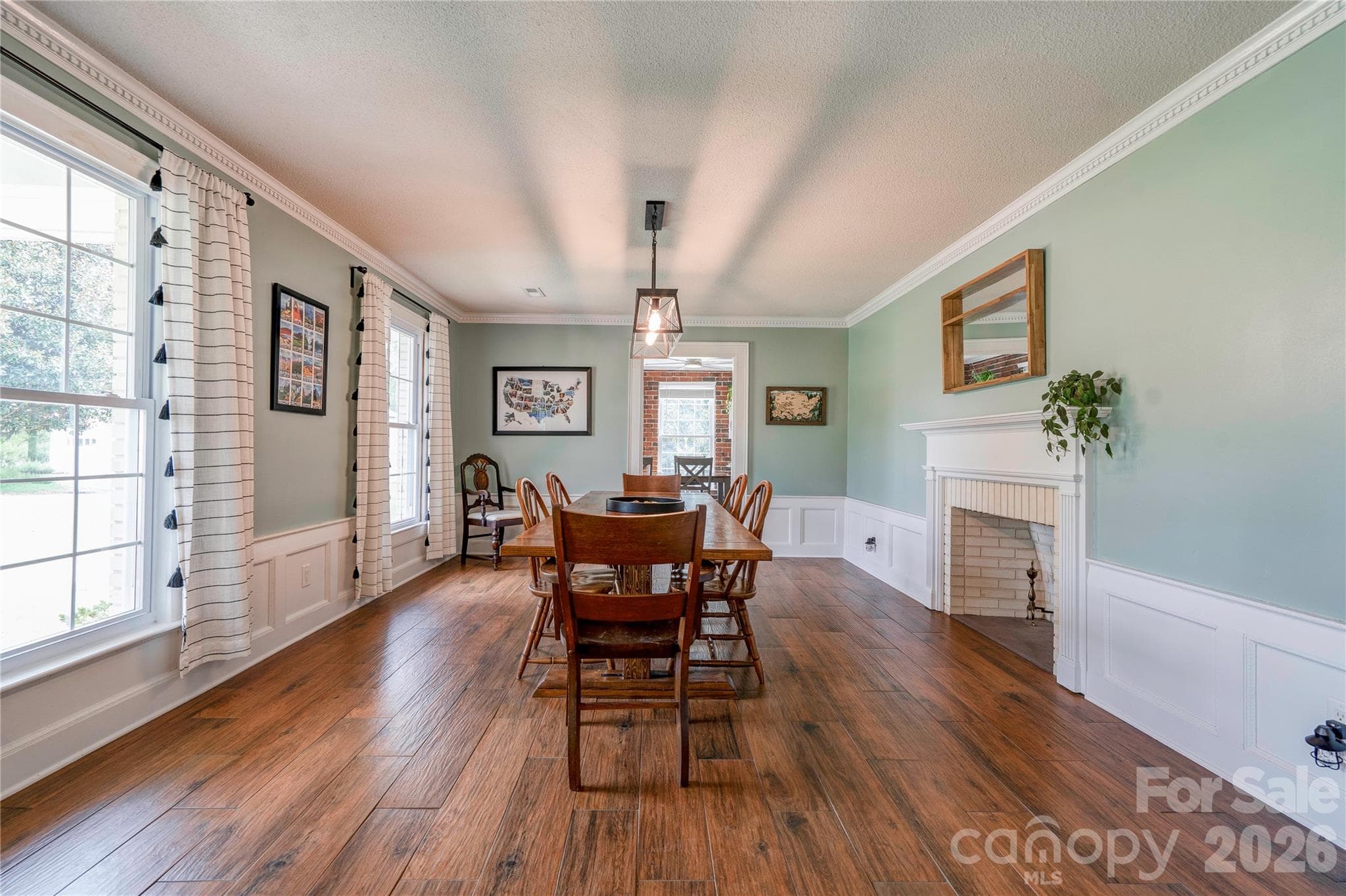 Dining Room - 129 Church View Drive, Lawndale