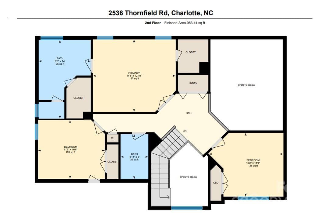 Single Family Residence at 2536 Thornfield Road, Charlotte, photo 38 of 39