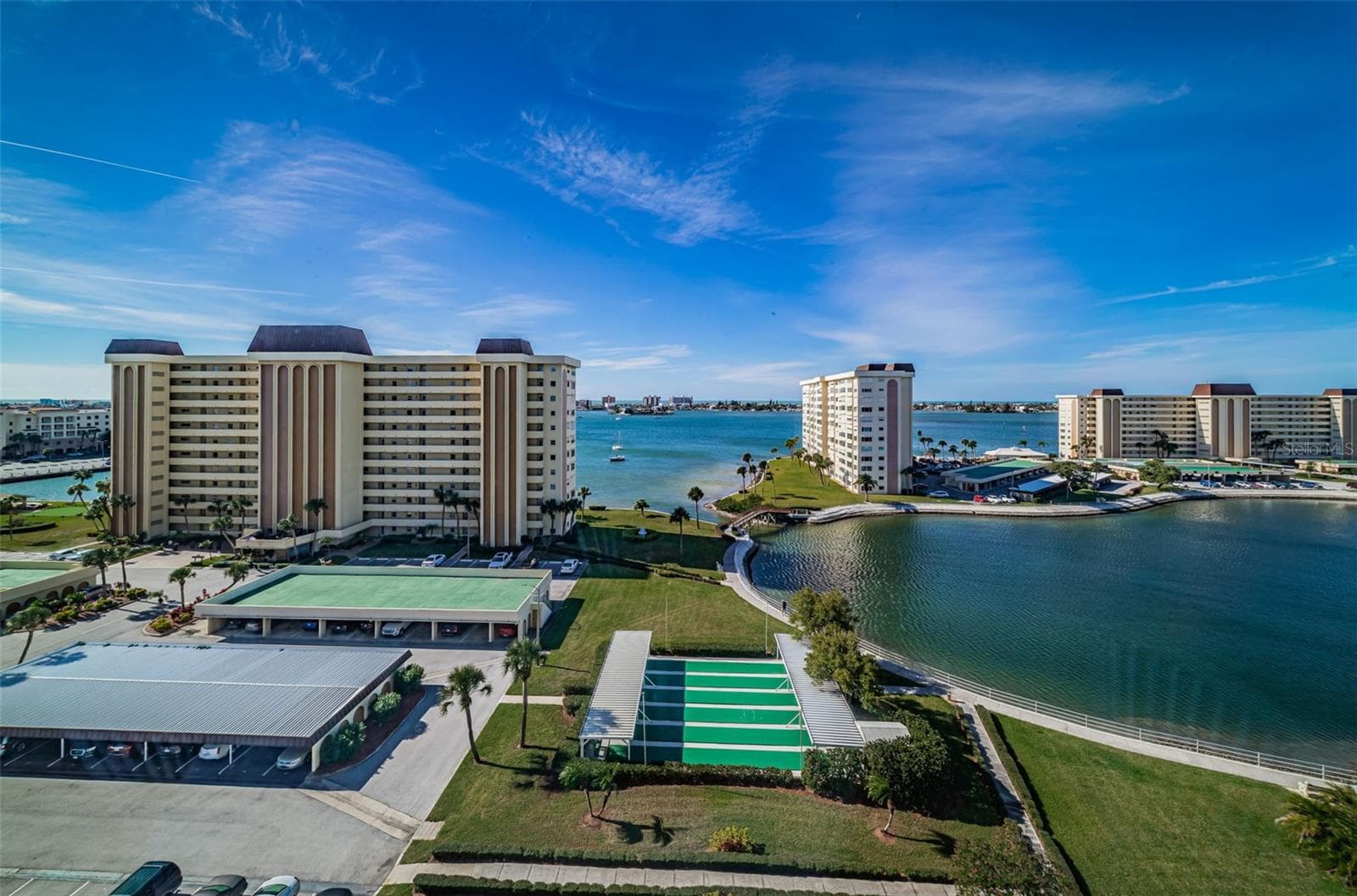 View from Florida Room - 4575 COVE CIR #1003, ST PETERSBURG