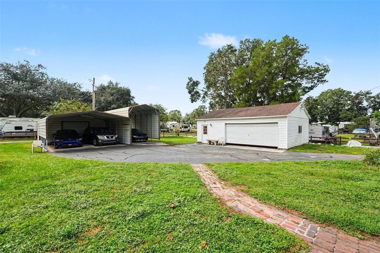 Detached 2 car Garage - 39800 COUNTY ROAD 54, ZEPHYRHILLS