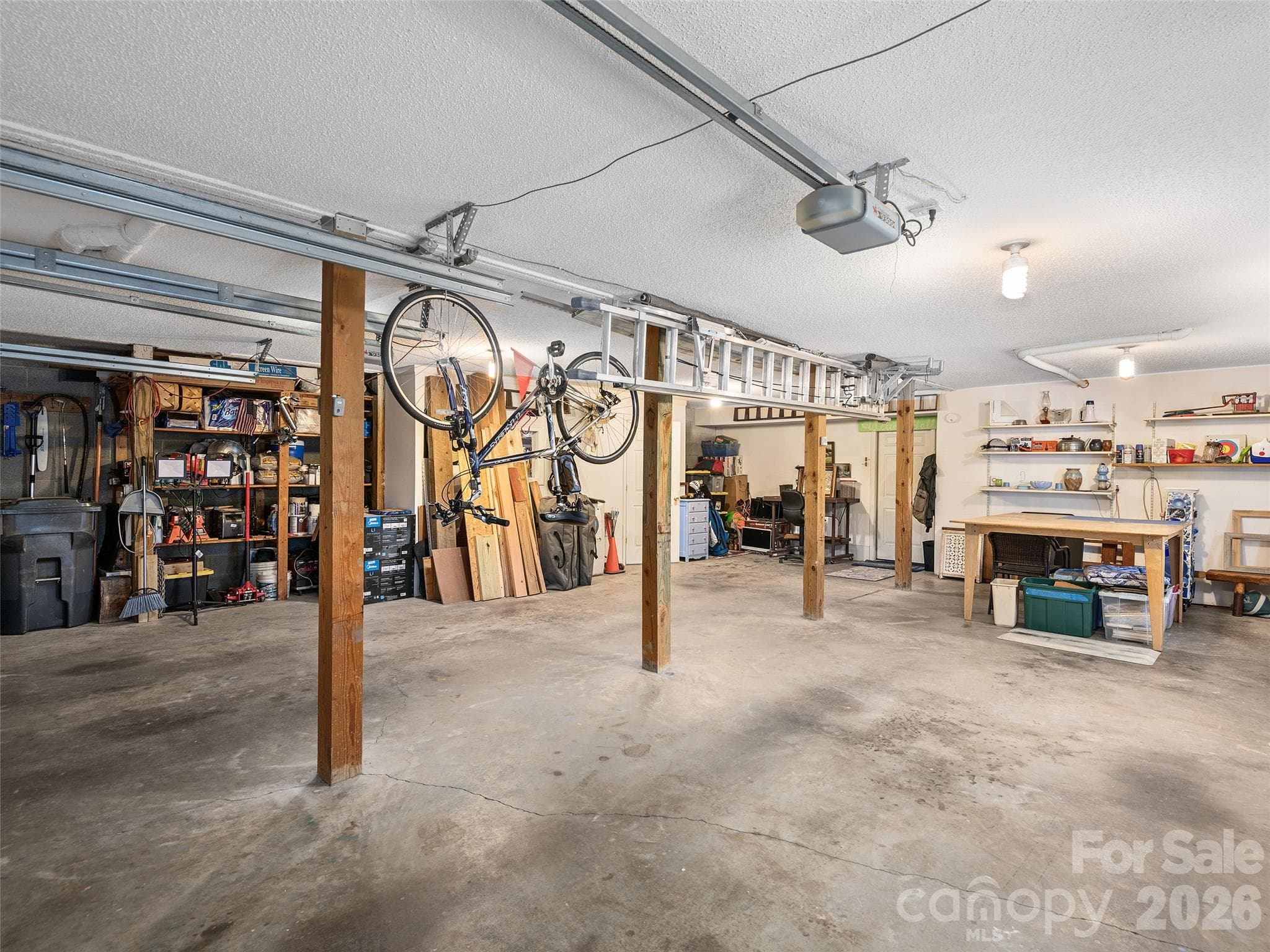 Oversized Two-Car Garage with Workshop - 23 Old Applewood Lane, Hendersonville