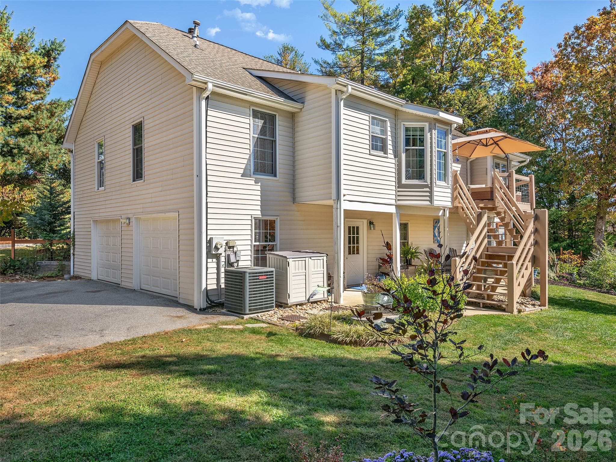 Back Exterior - 23 Old Applewood Lane, Hendersonville