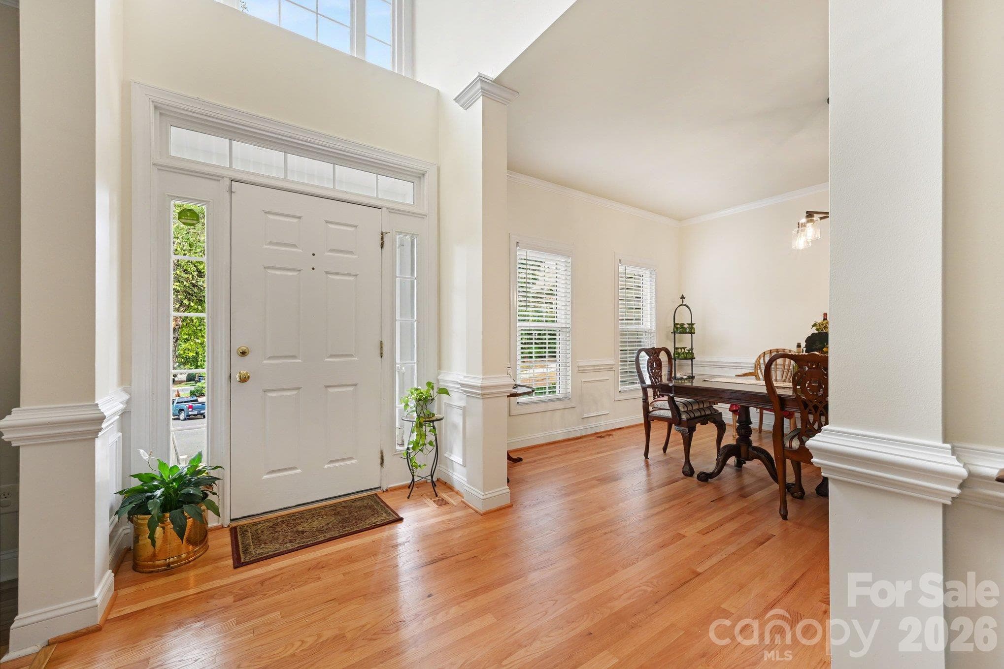 FOYER - DINING ROOM - 1418 Coachman Drive, Waxhaw