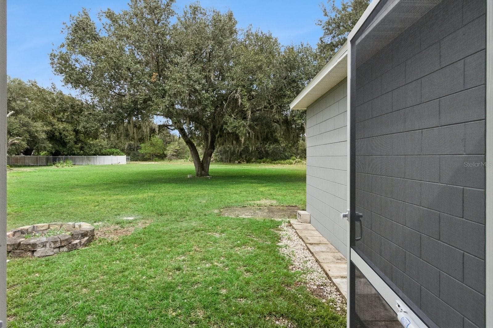 Backyard - 1011 EIFFEL LN, KISSIMMEE