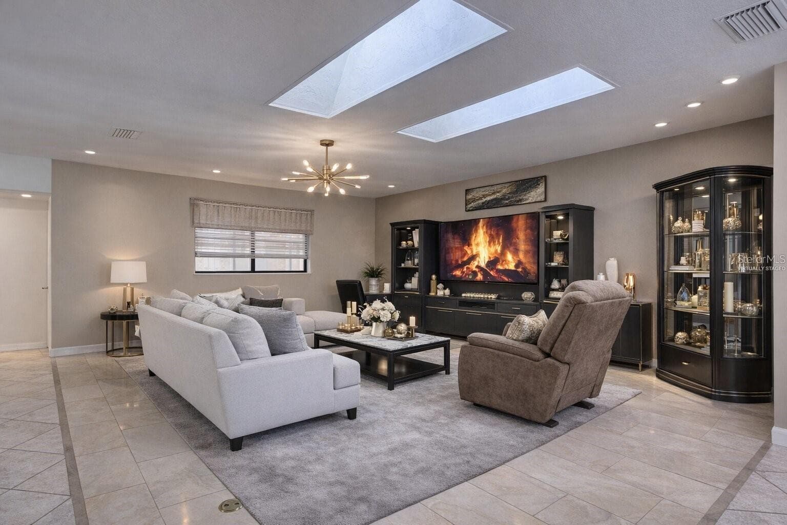 Virtually Staged Living Room - 31126 PRESTWICK AVE, SORRENTO